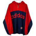 Adidas Vintage Fleece Hoodie, Size M, Embroidered logo, 90’s, Y2K