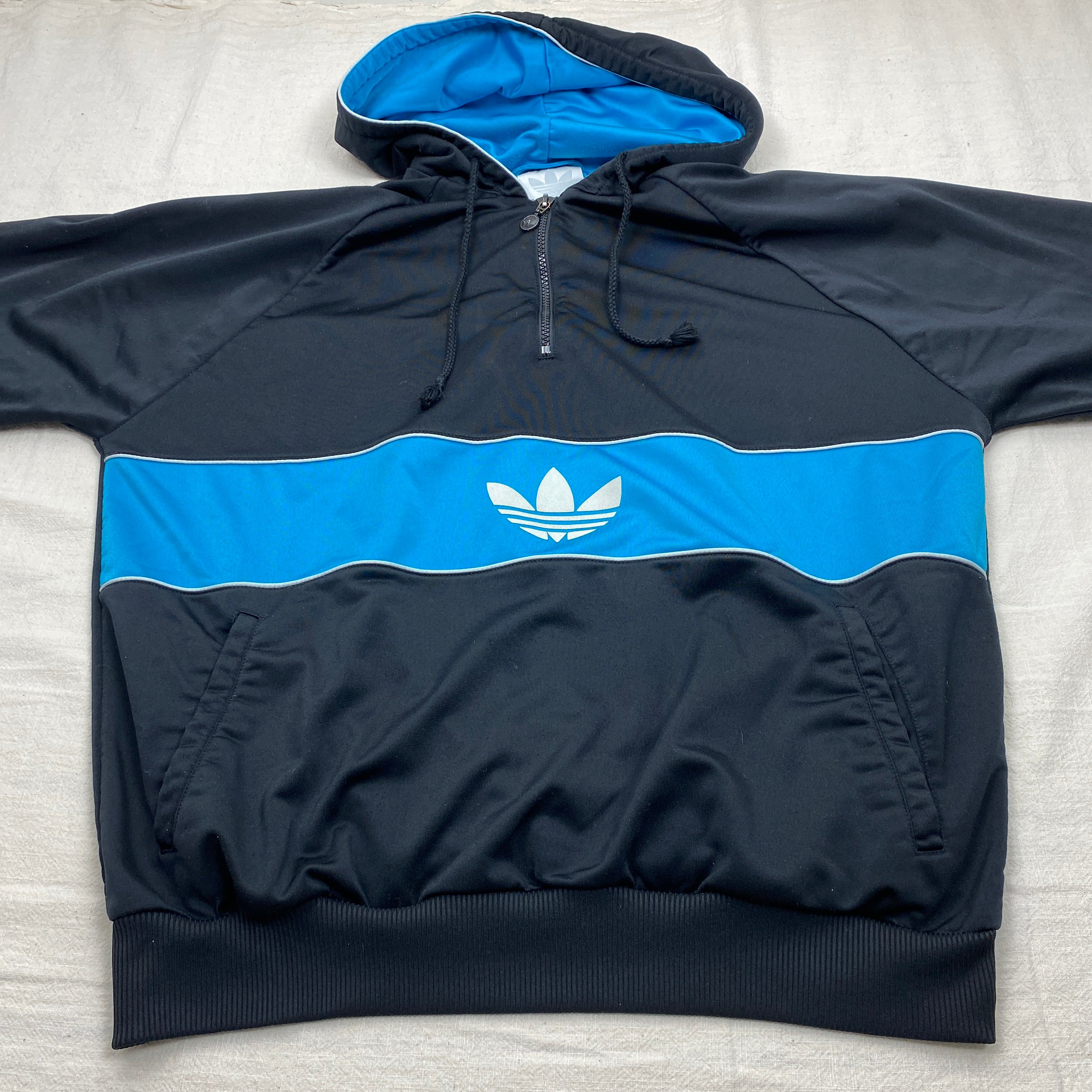 Adidas Vintage Track Jacket, Size L, Hoodie, 90’s