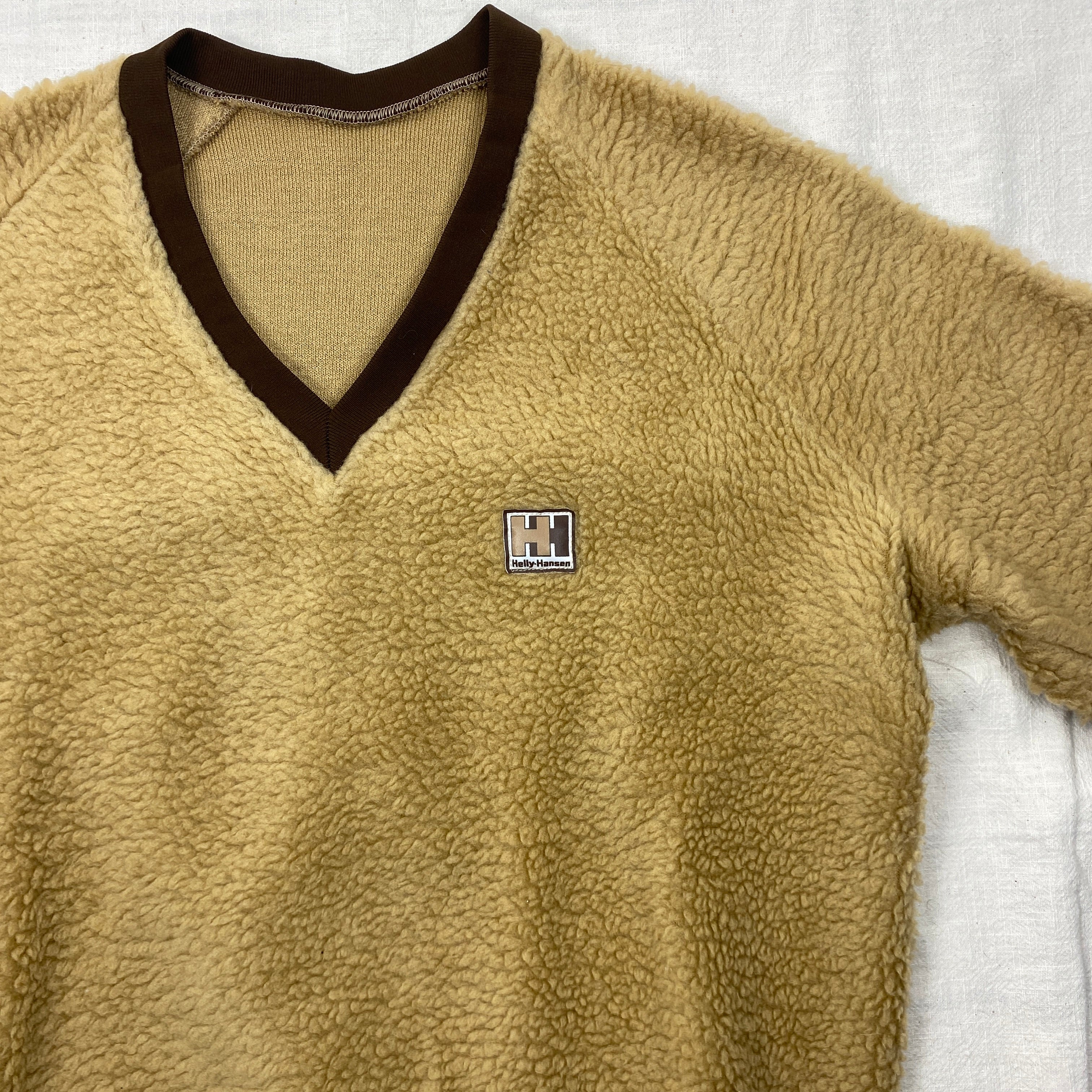 Helly Hansen Vintage Fleece Sweatshirt, Size M/L, Made in Norway, 80’s