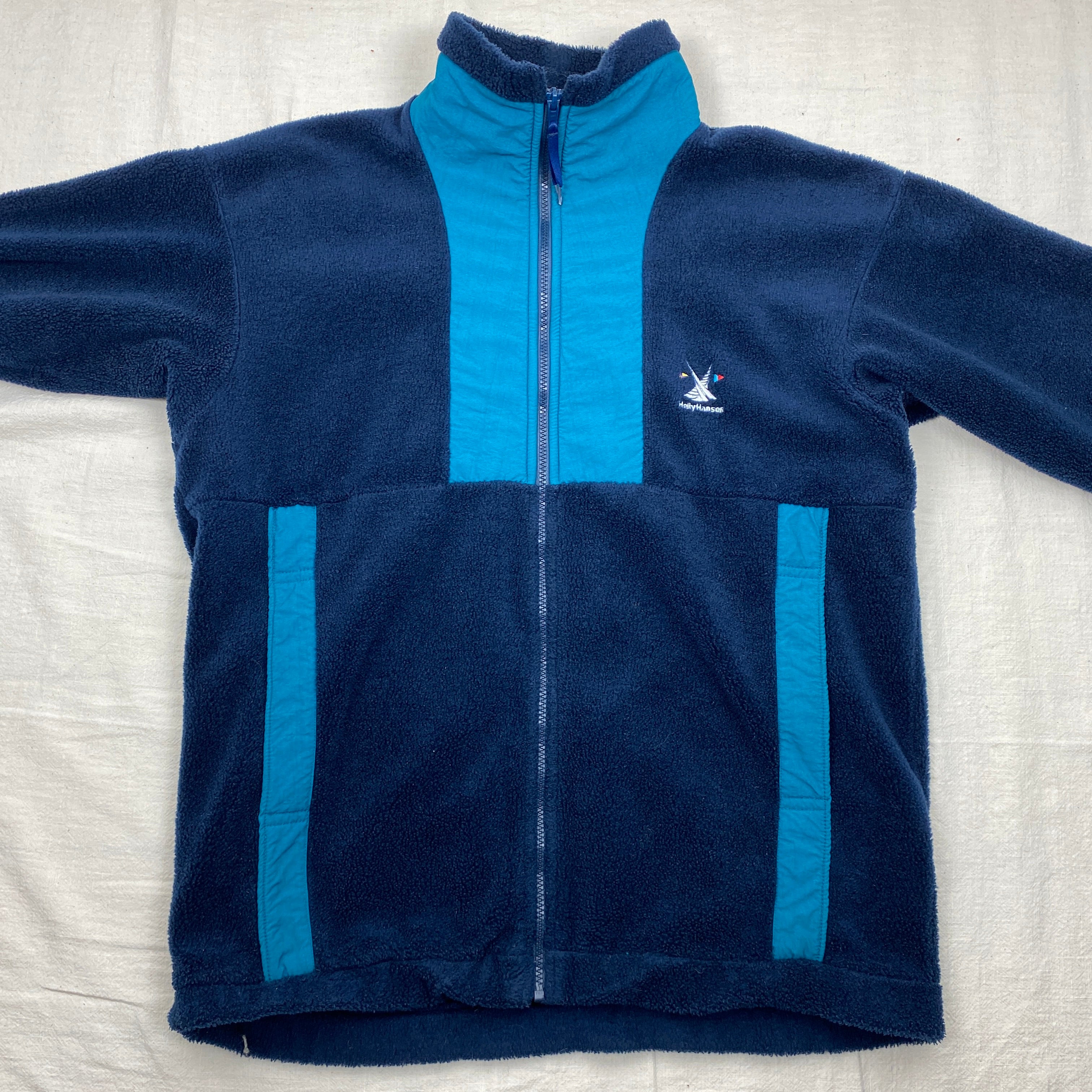 Helly Hansen Vintage Fleece Jacket, Size M, Made in Portugal, 90’s