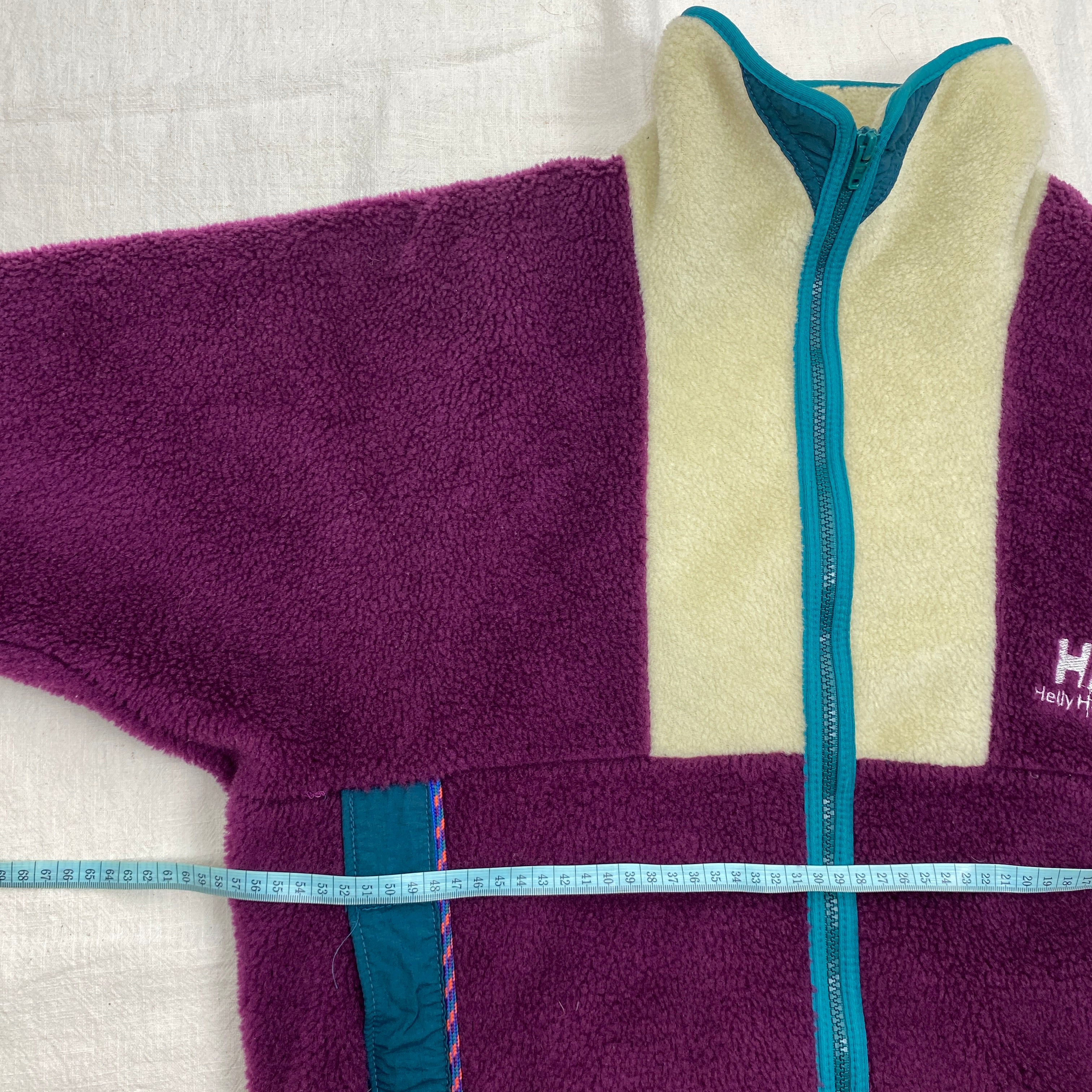 Helly Hansen Vintage Fleece Jacket, Size S/M, Polar Fleece, 90’s