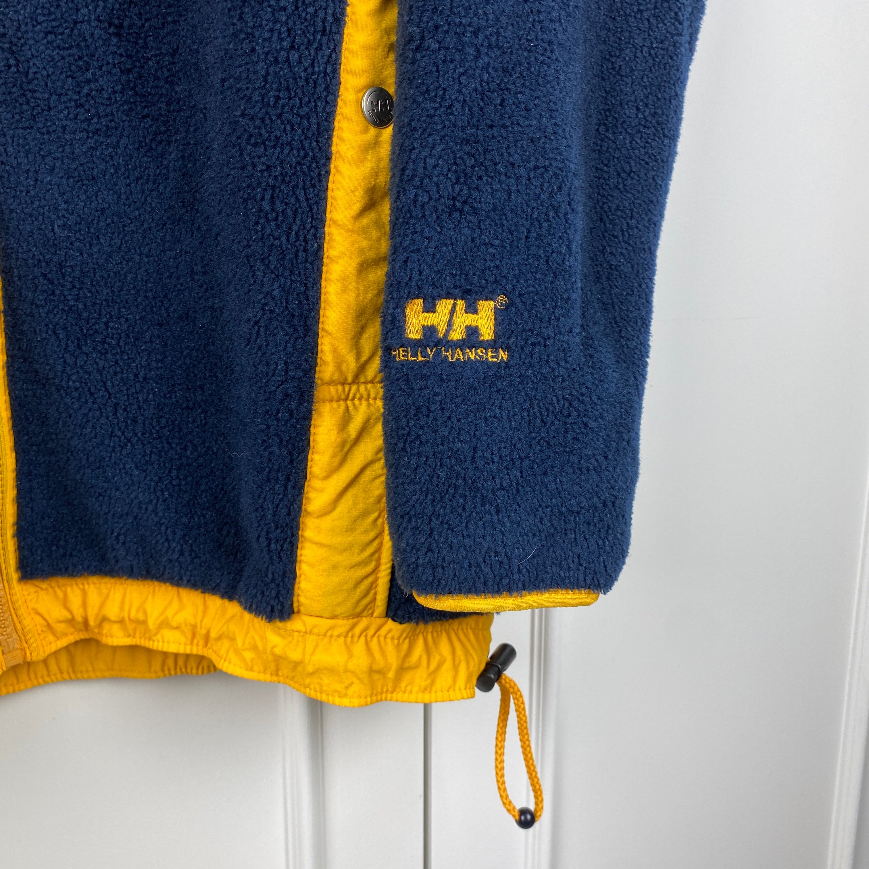 Helly Hansen Vintage Fleece Jacket, Size S, Polar Fleece, 90’s