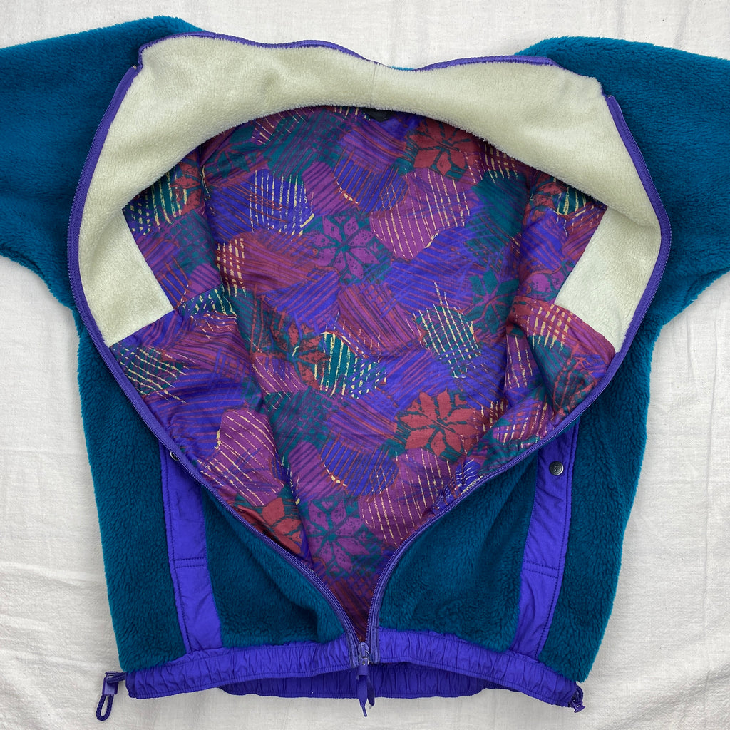 Helly Hansen Vintage Fleece Jacket, Size L, Polar Fleece, 90’s