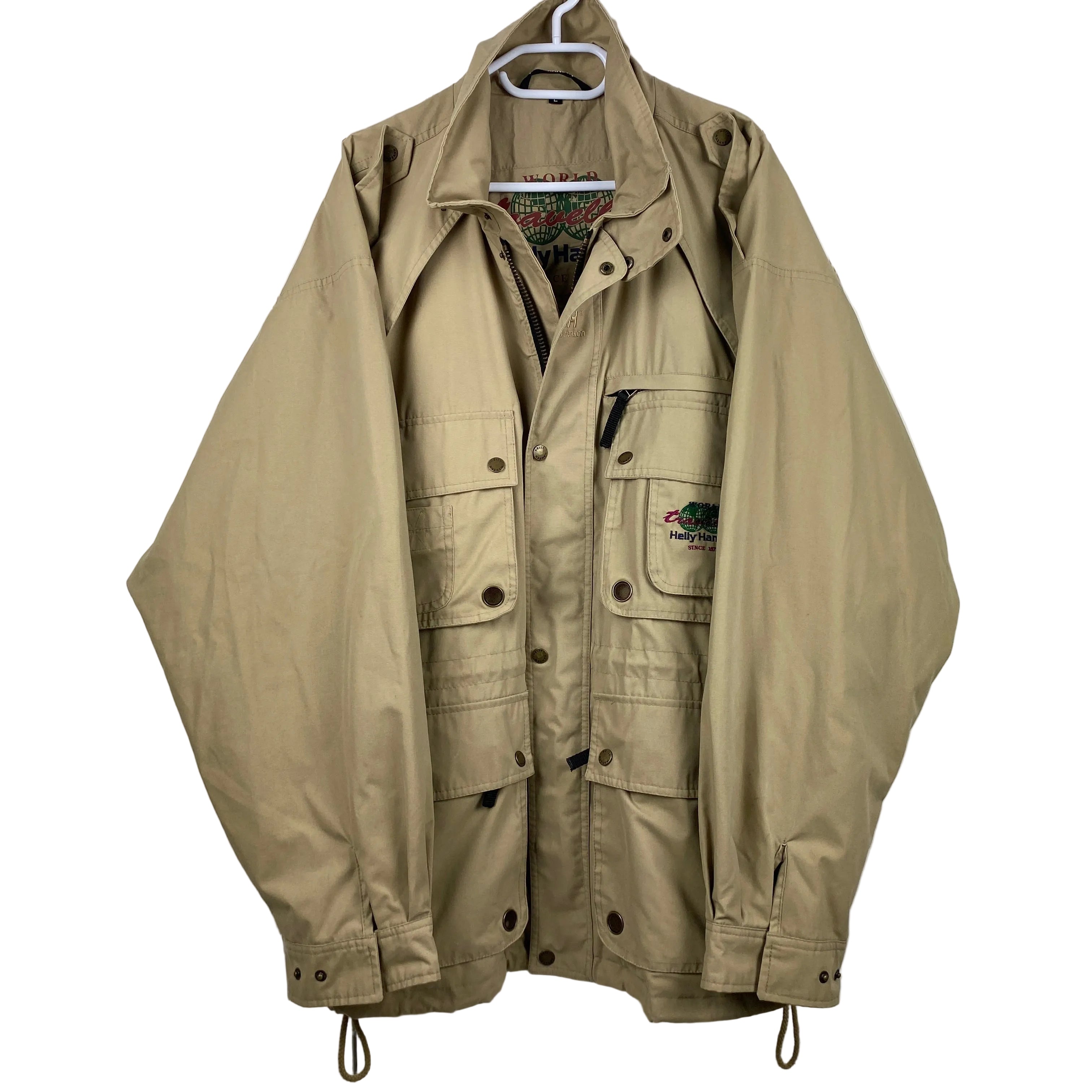 Helly Hansen Vintage Jacket, Size L, Outdoor, Canvas