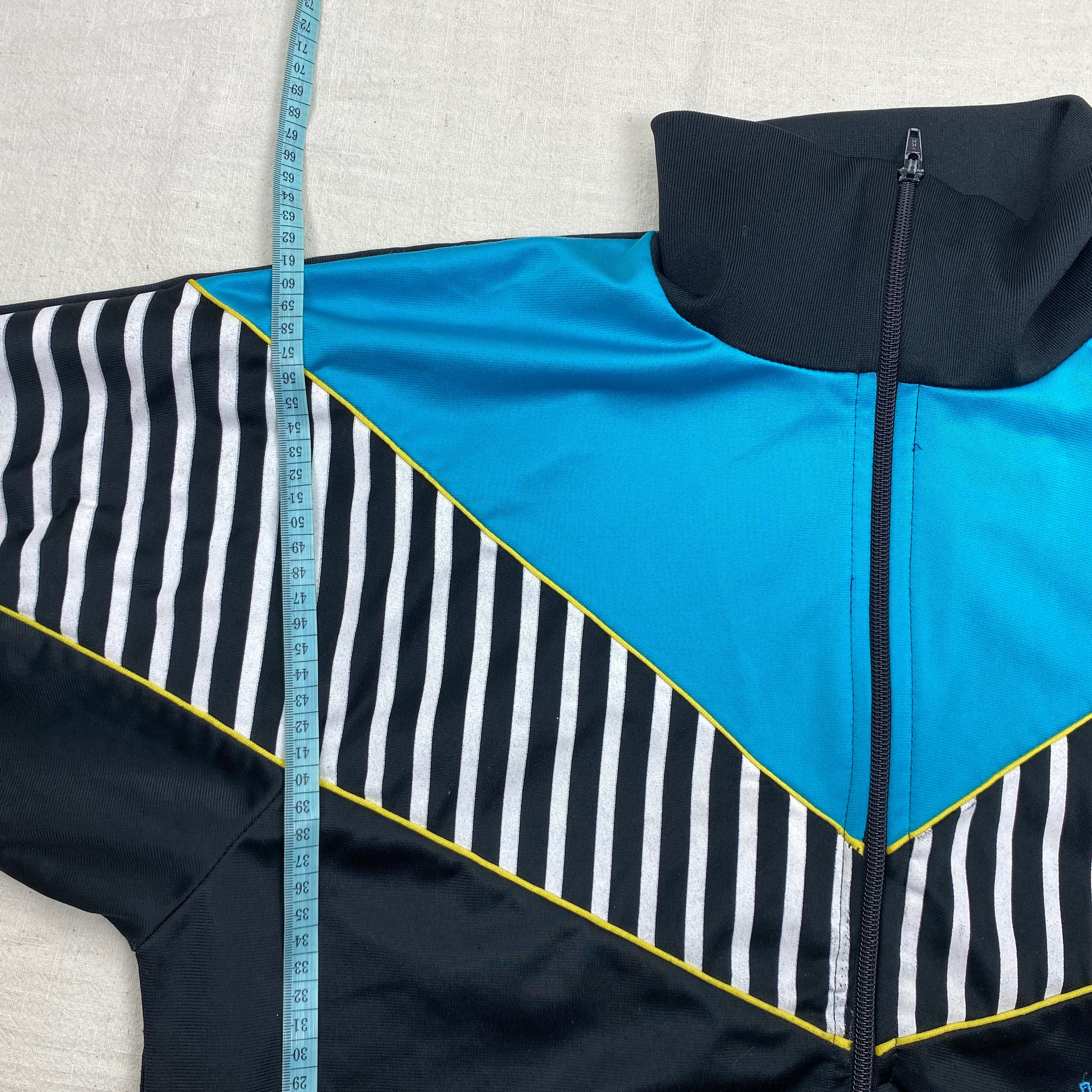Adidas Vintage Track Jacket, Size M, Striped, 90’s