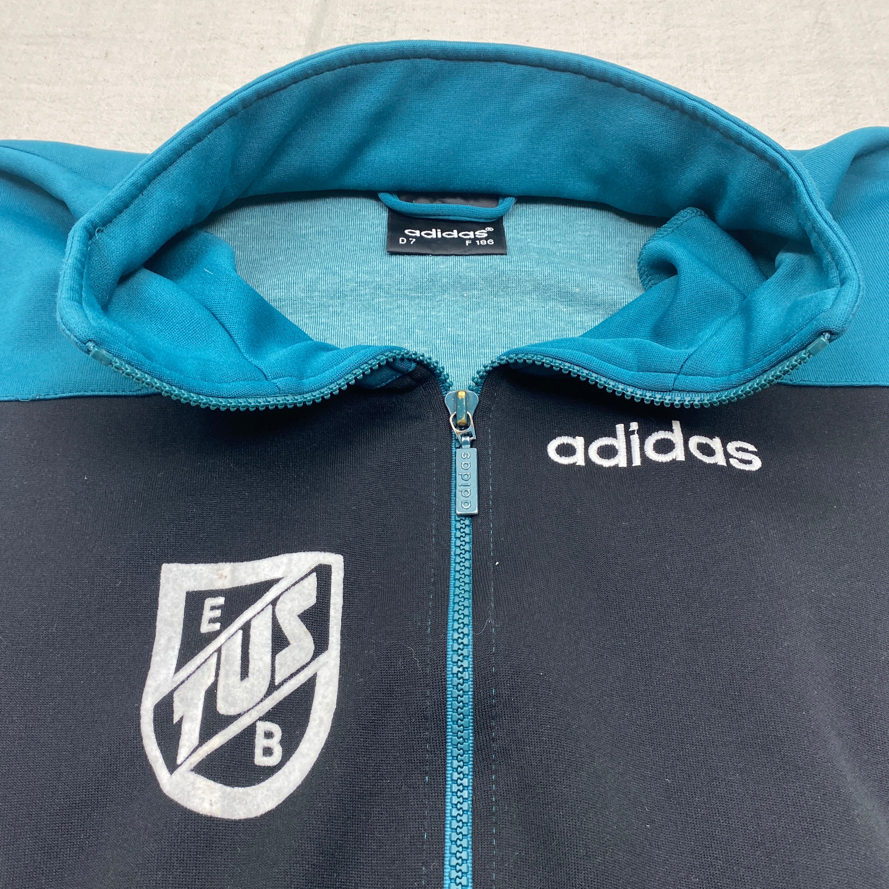 Adidas Vintage Track Jacket, Size L, Unika, No 23, 90’s