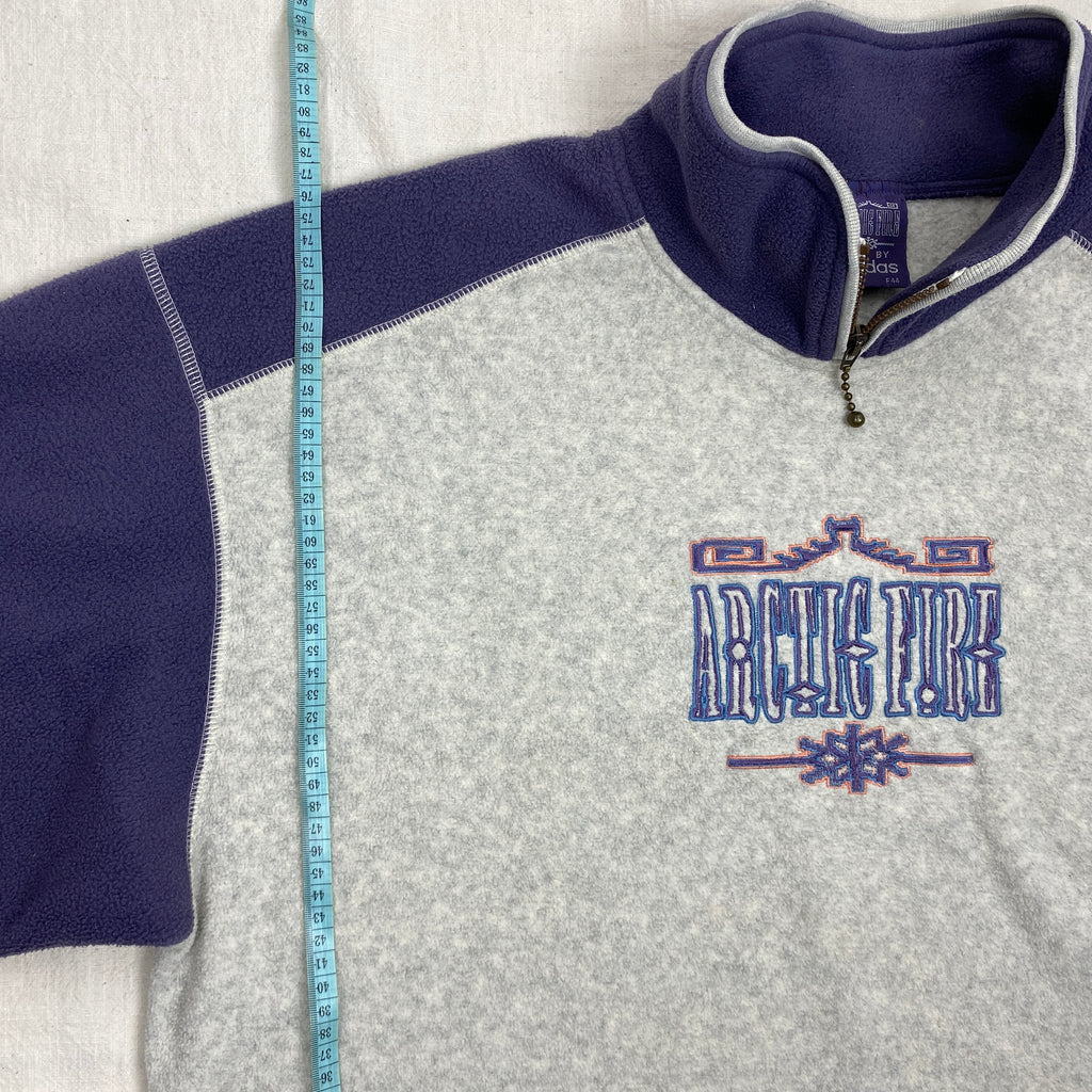 Adidas Vintage Fleece Pullover, Size L, Arctic Fire