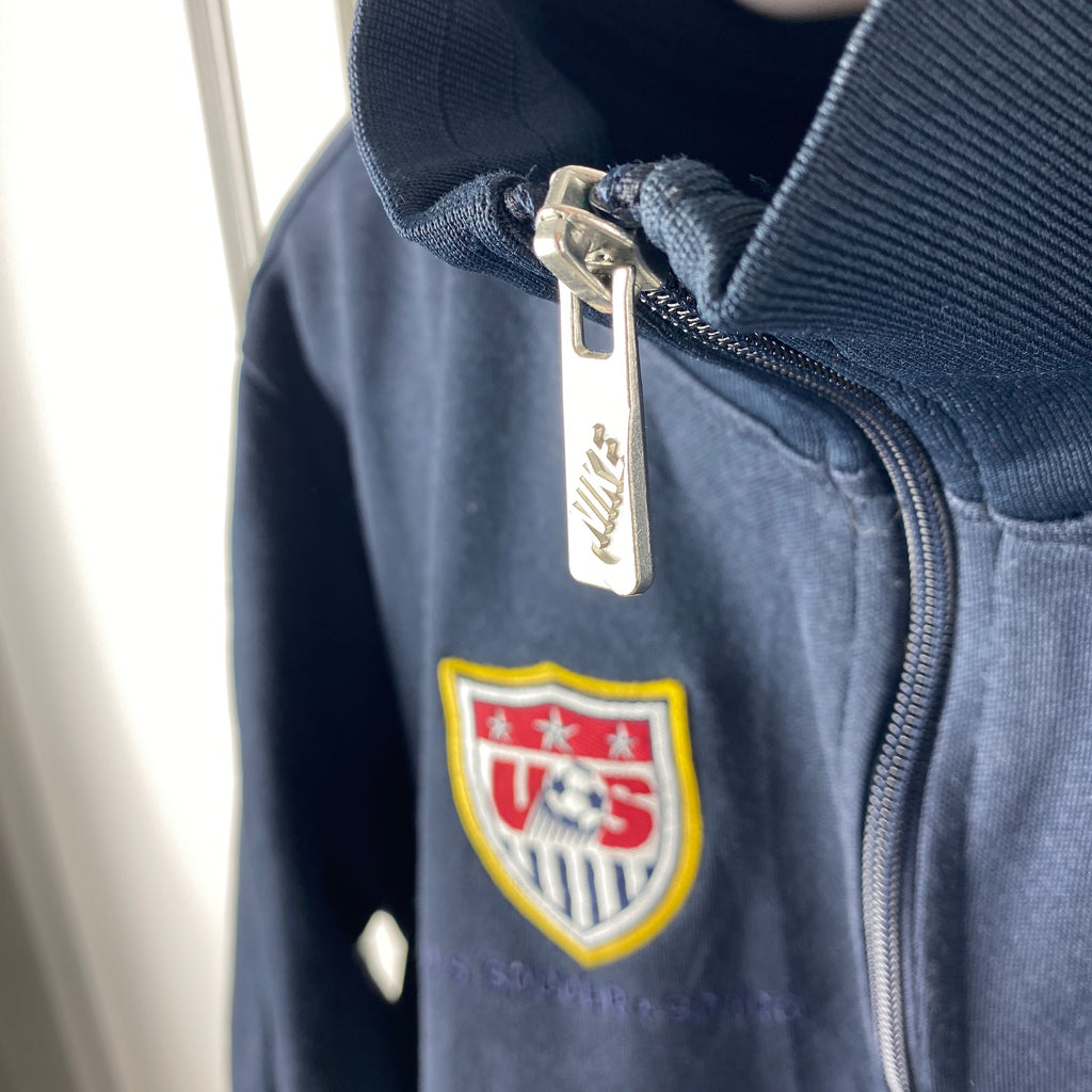 Nike Vintage Track Jacket, Size S, US Soccer, Y2K