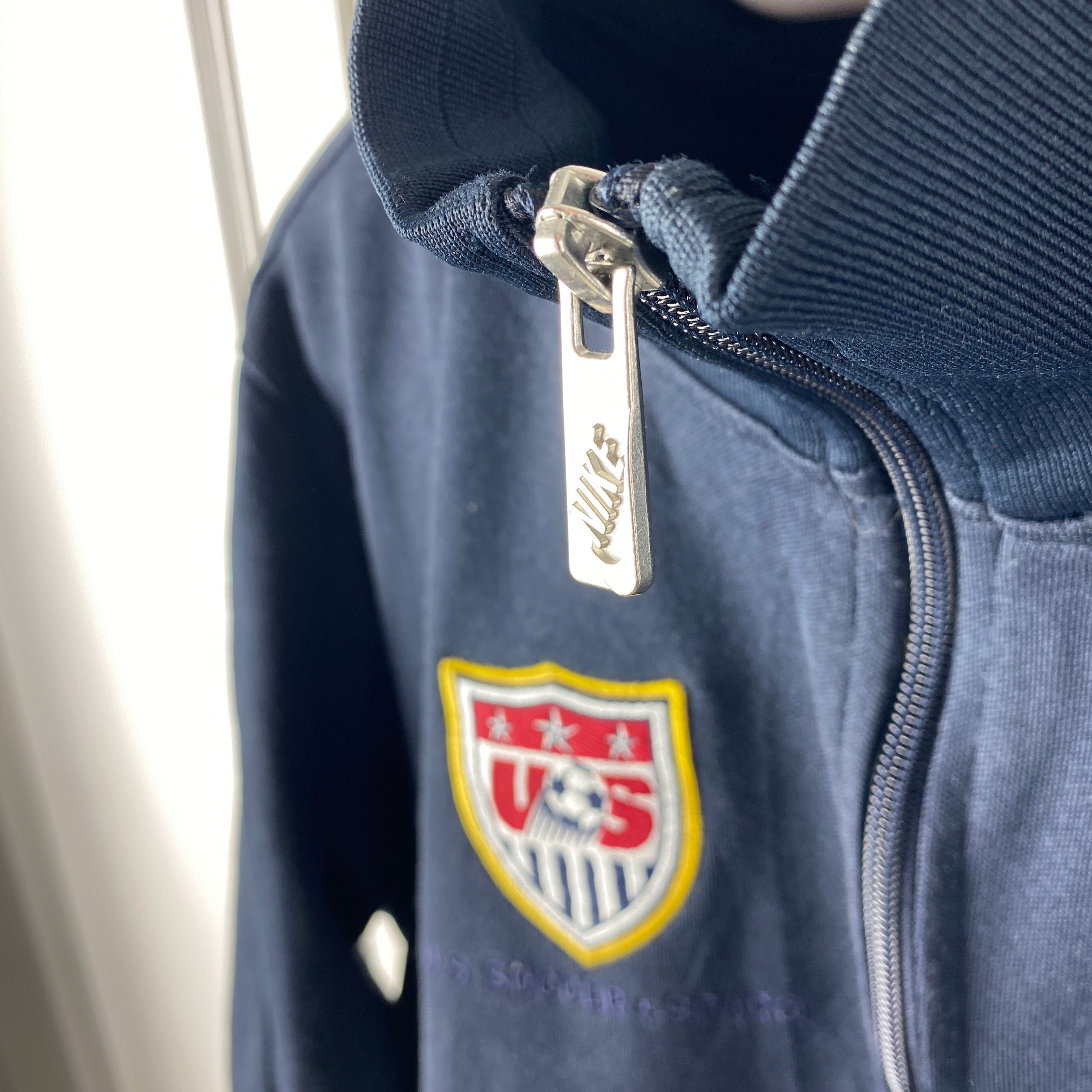 Nike Vintage Track Jacket, Size S, US Soccer, Y2K