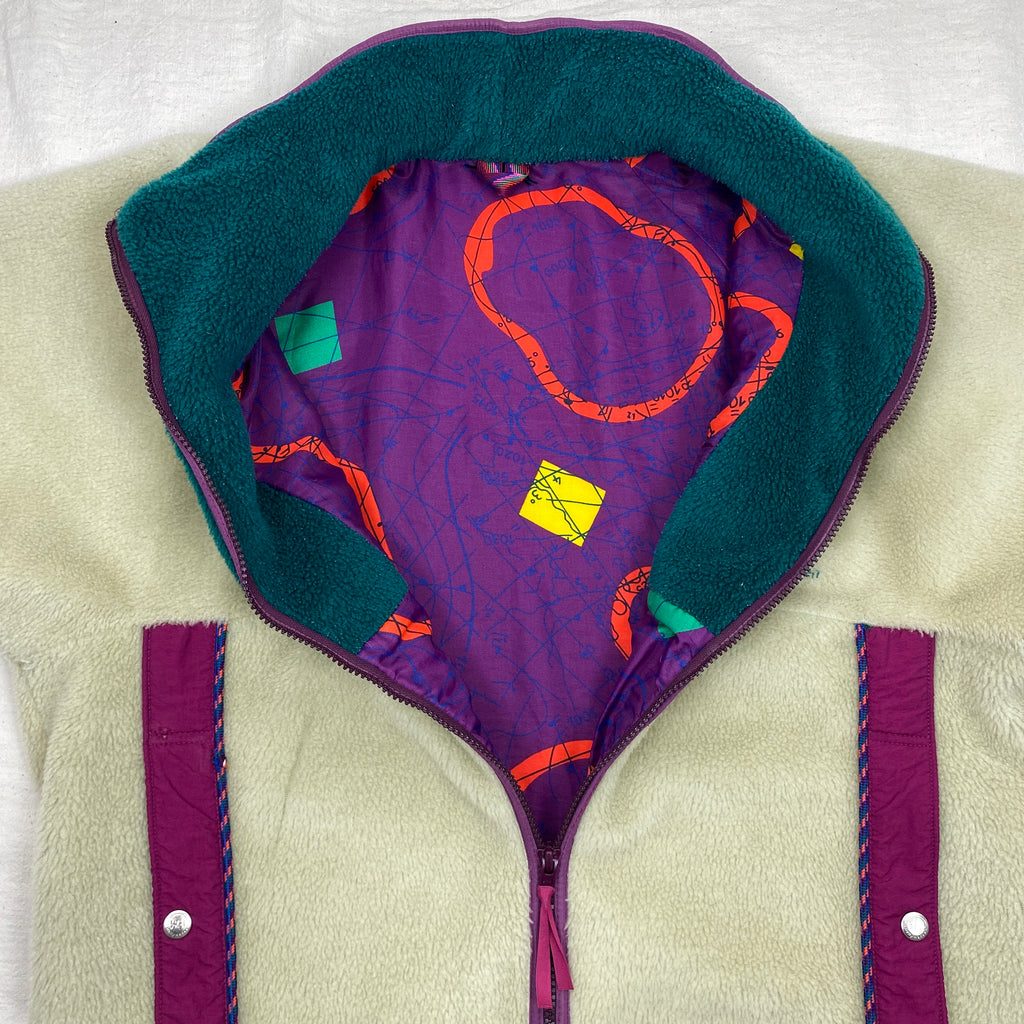 Helly Hansen Vintage Fleece Jacket, Size M, Polar Fleece, 90’s