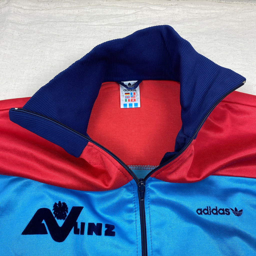 Adidas Vintage Track Jacket, Size S, Made in Austria, Unika, 80’s/90’s