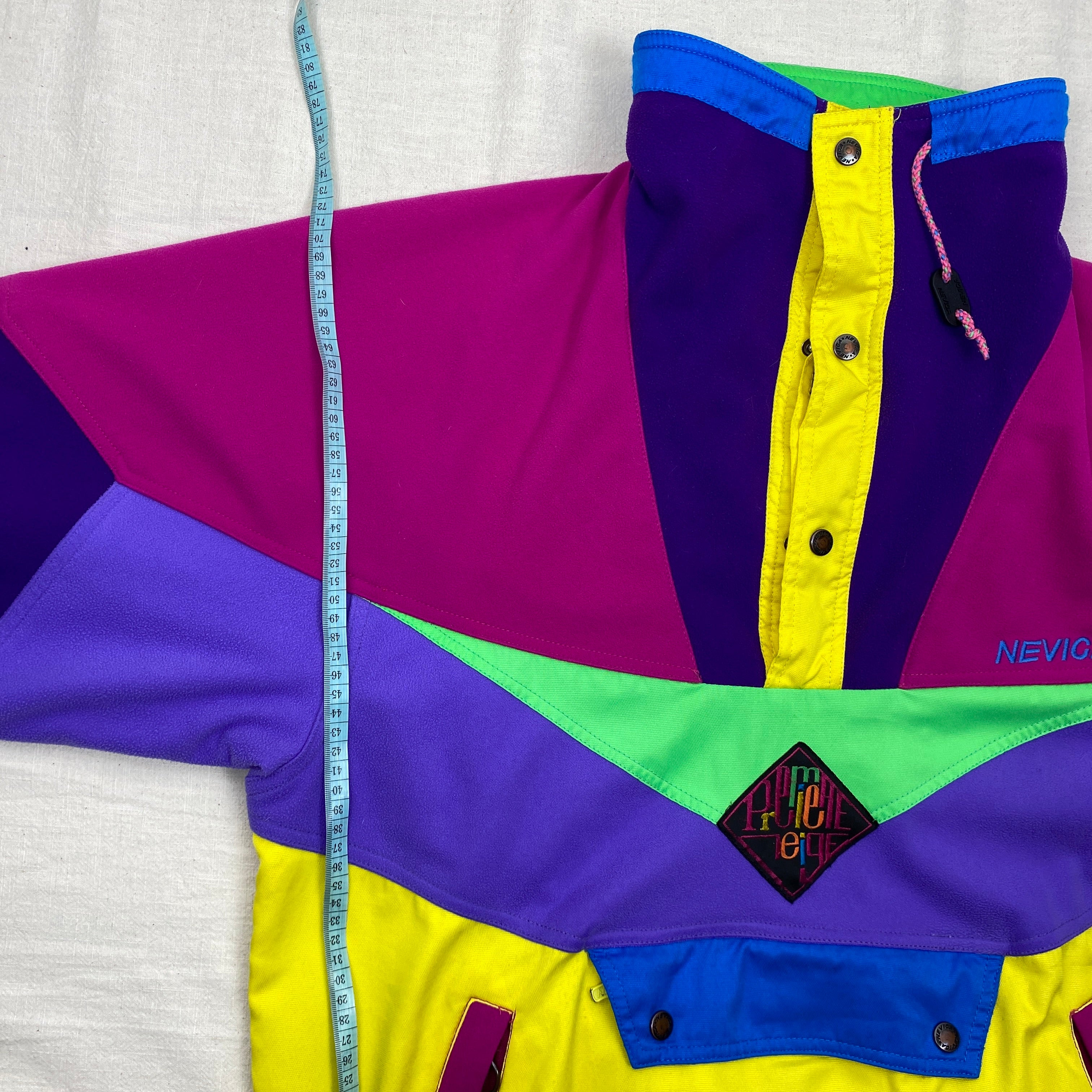 Nevica Vintage Fleece Jacket, Size L, Rare, 90’s