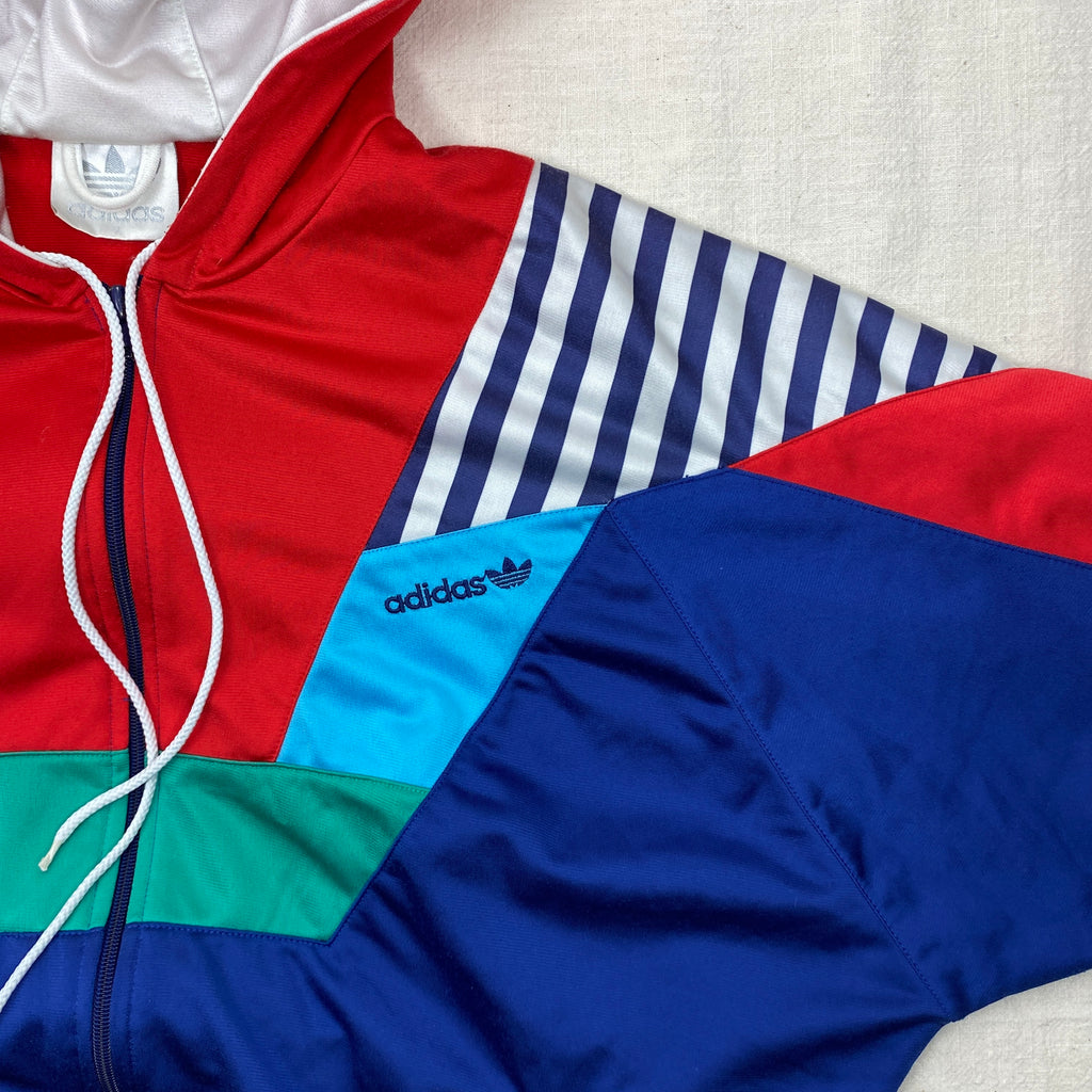 Adidas Vintage Track Jacket, Size M/L, Hoodie 90’s