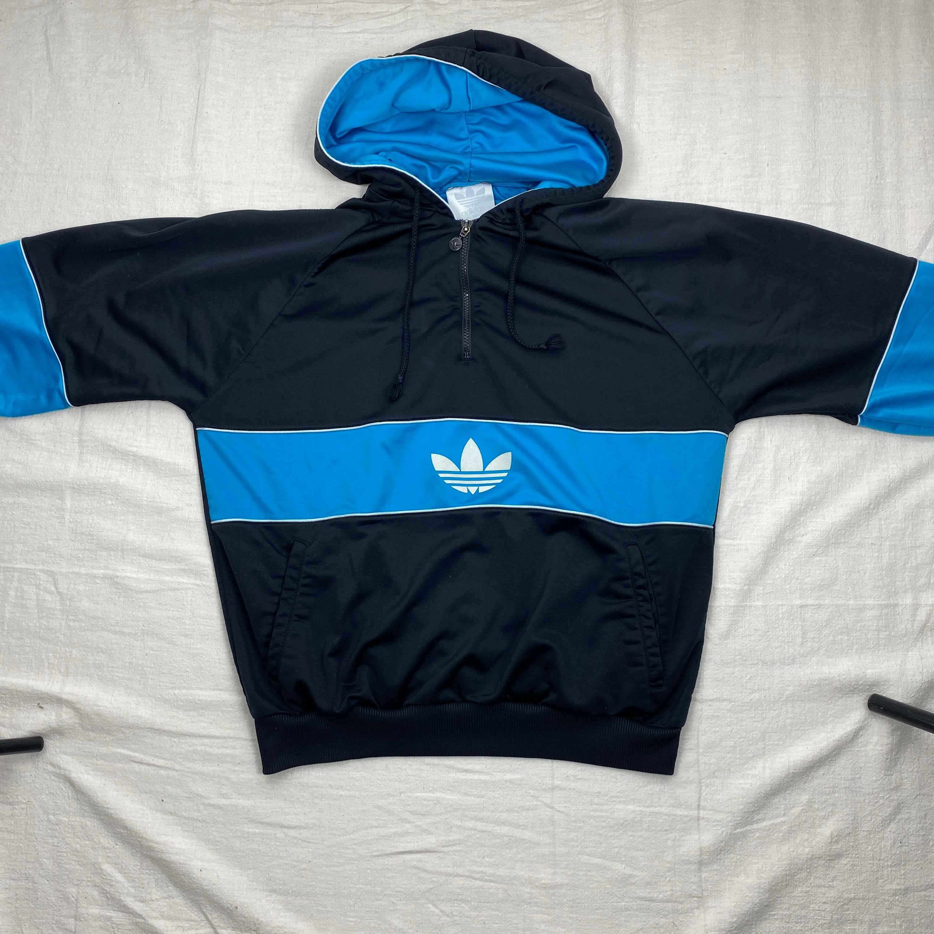 Adidas Vintage Track Jacket, Size L, Hoodie, 90’s