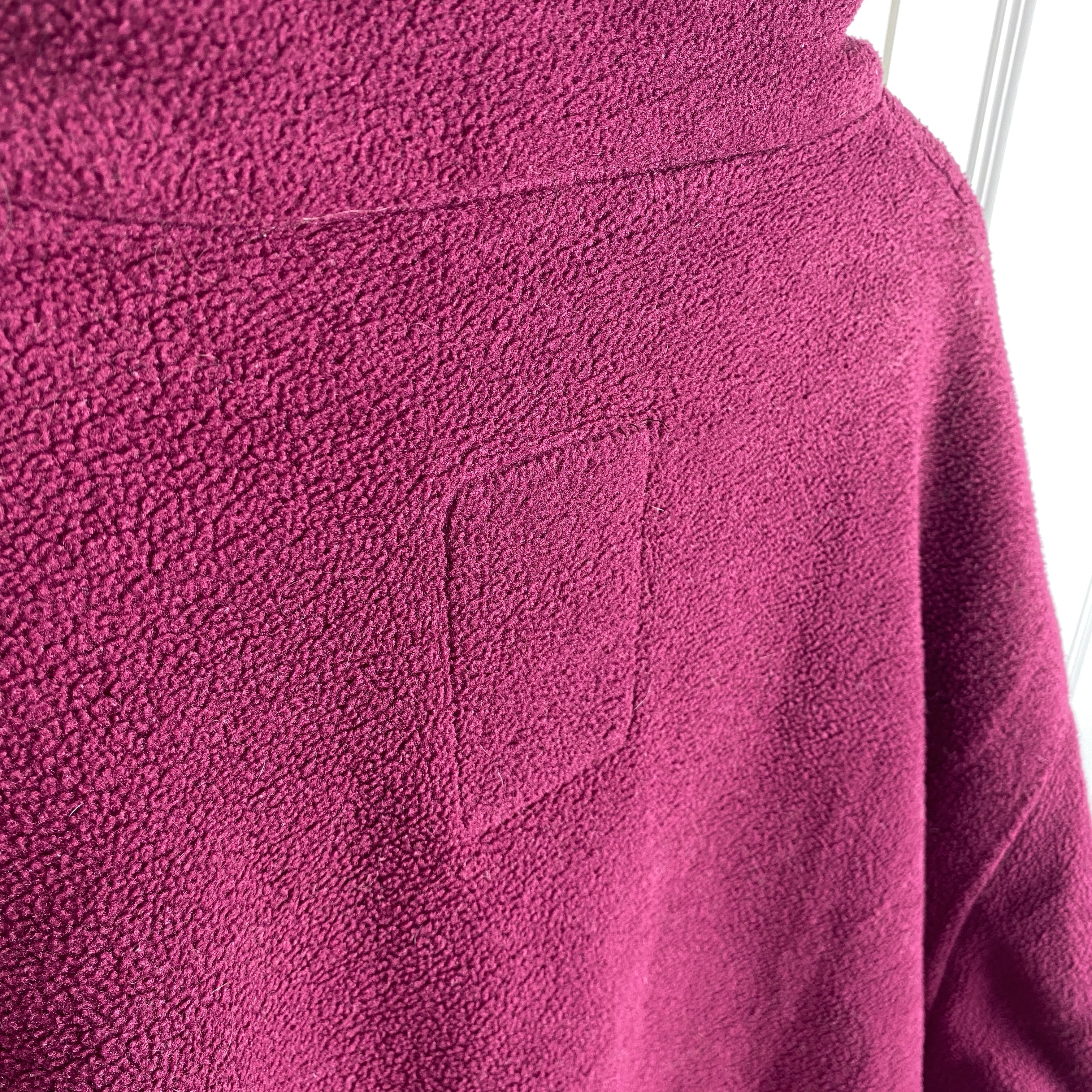 Fjällräven Vintage Fleece Jacket, Size XL, Made in Portugal, 90’s
