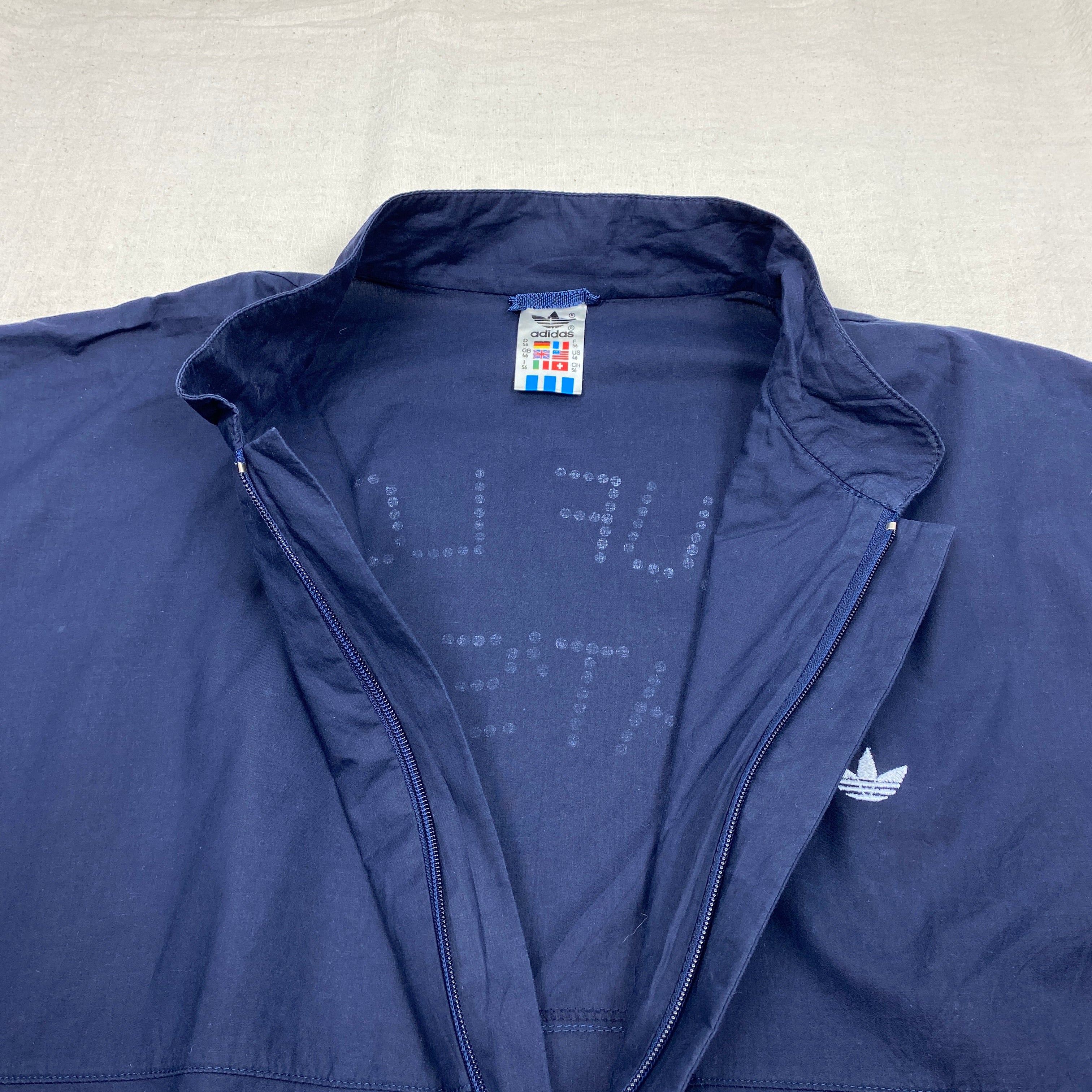 Adidas Vintage Track Jacket, Size L, Made in West Germany, 80’s/90’s