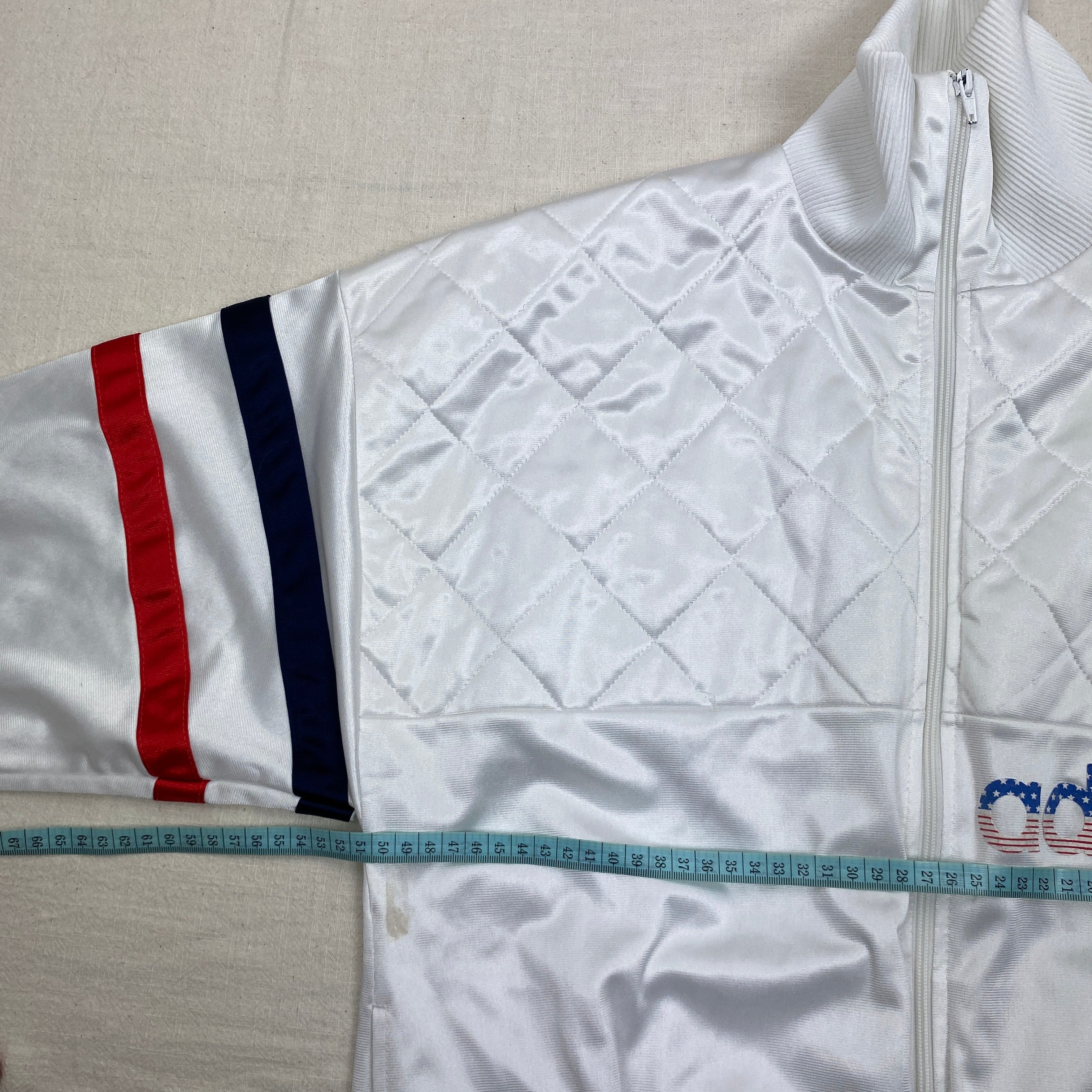 Adidas Vintage Track Jacket, Size M, Made in France, 70’s/80’s