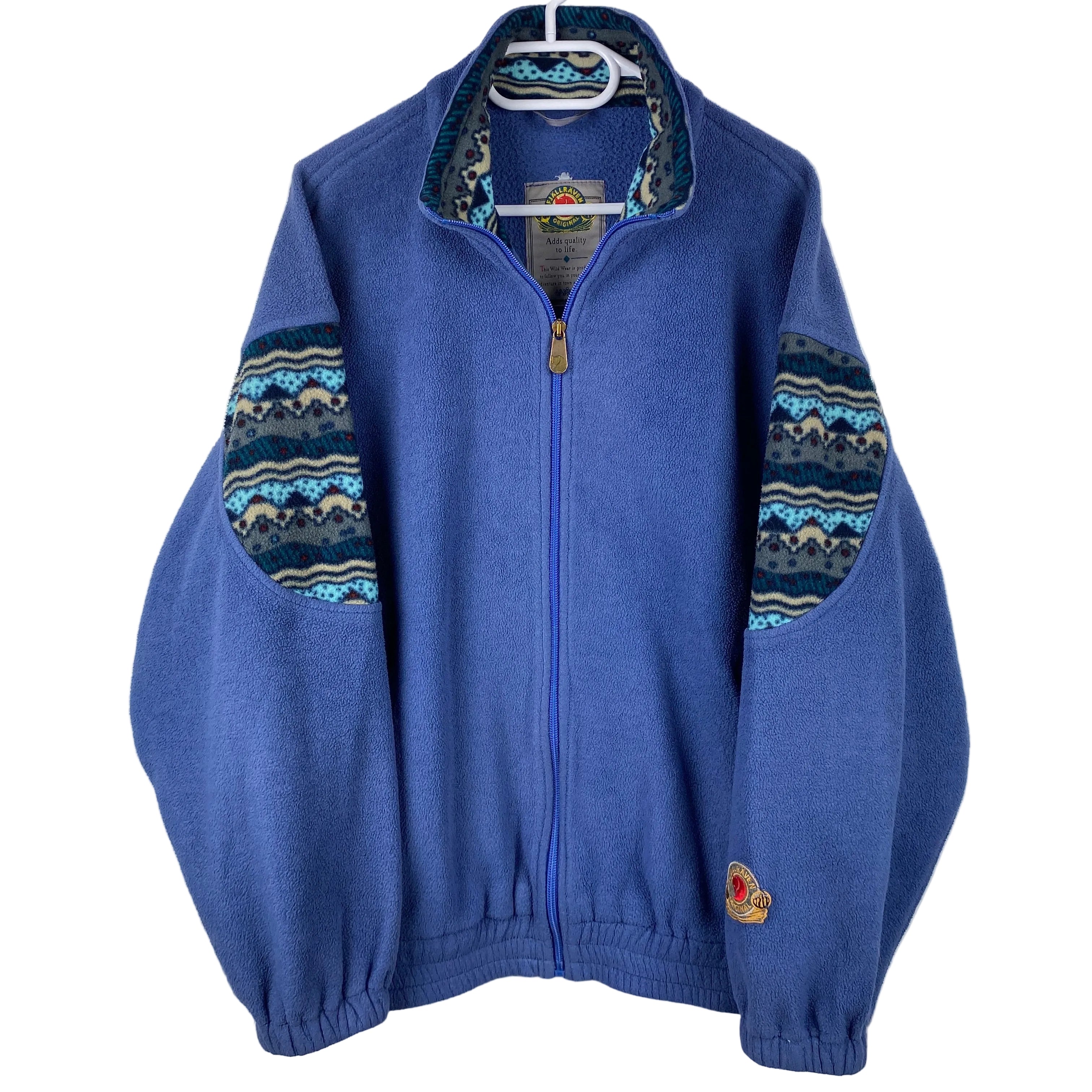 Fjällräven Vintage Fleece Jacket, Size M, Made in Portugal, 90’s