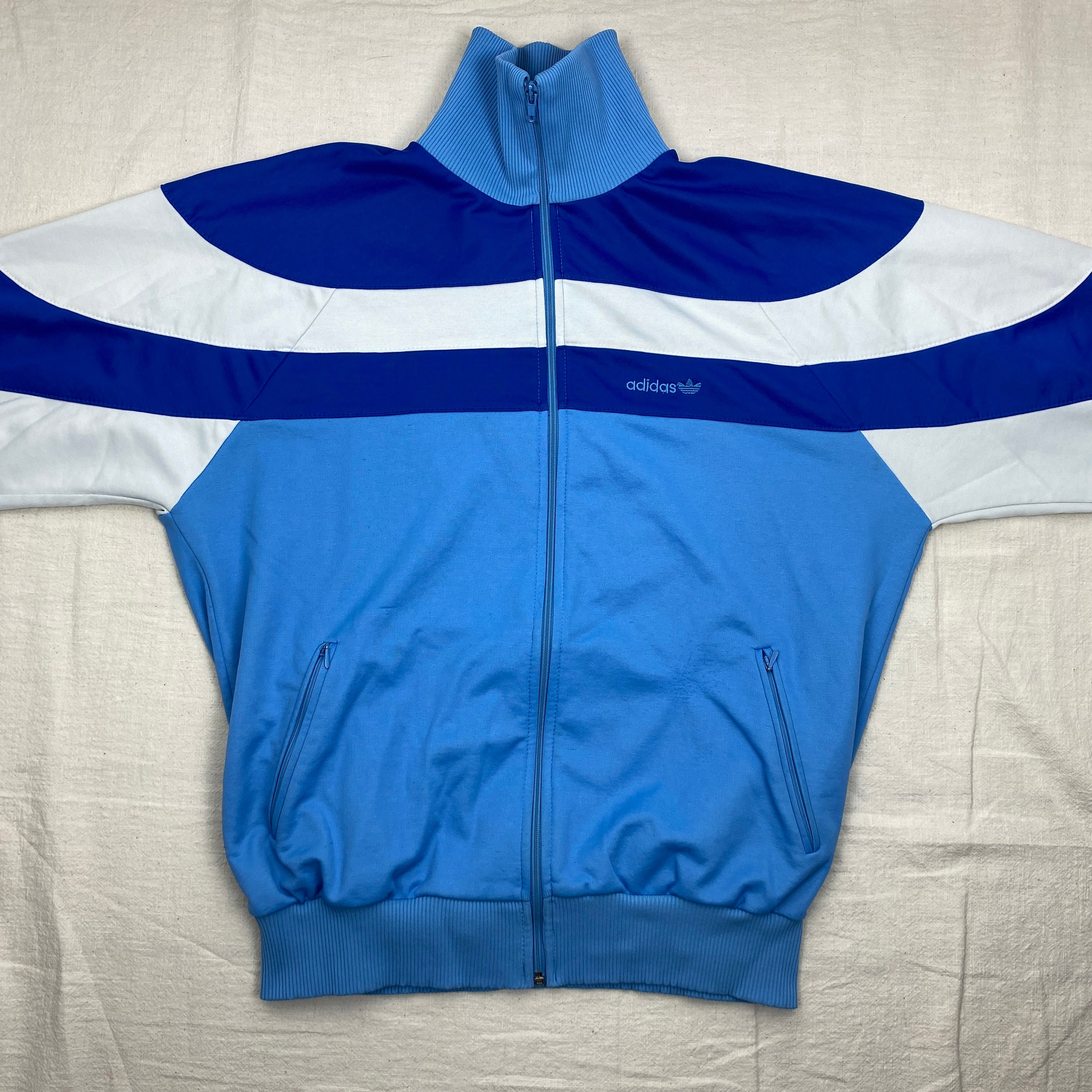 Adidas Vintage Track Jacket, Size L, Made in West Germany, 80’s/90’s
