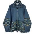 Adidas Vintage Fleece Jacket, Size M, Rare, 90’s