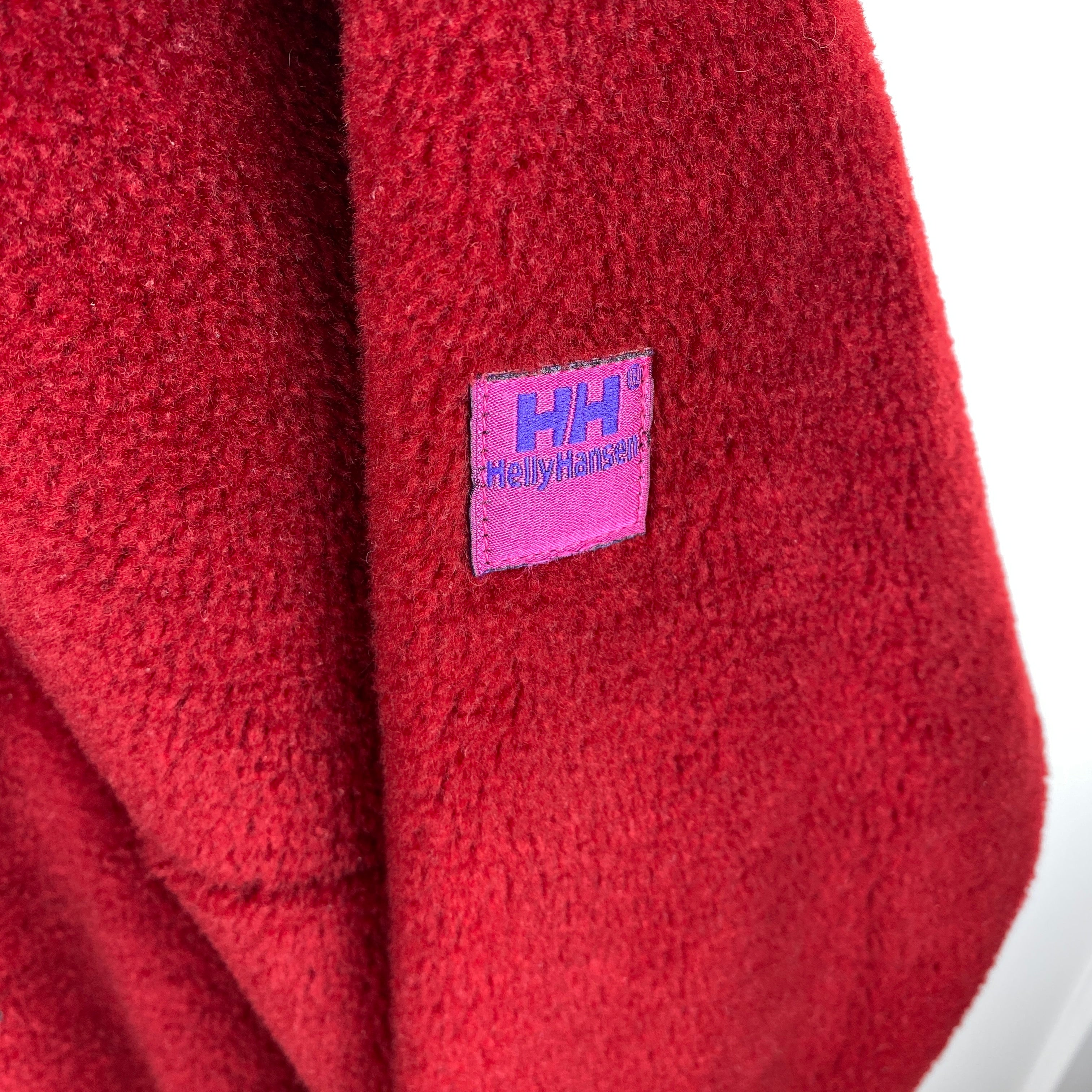Helly Hansen Vintage Fleece Jacket, Size S, Polar Fleece, 90’s