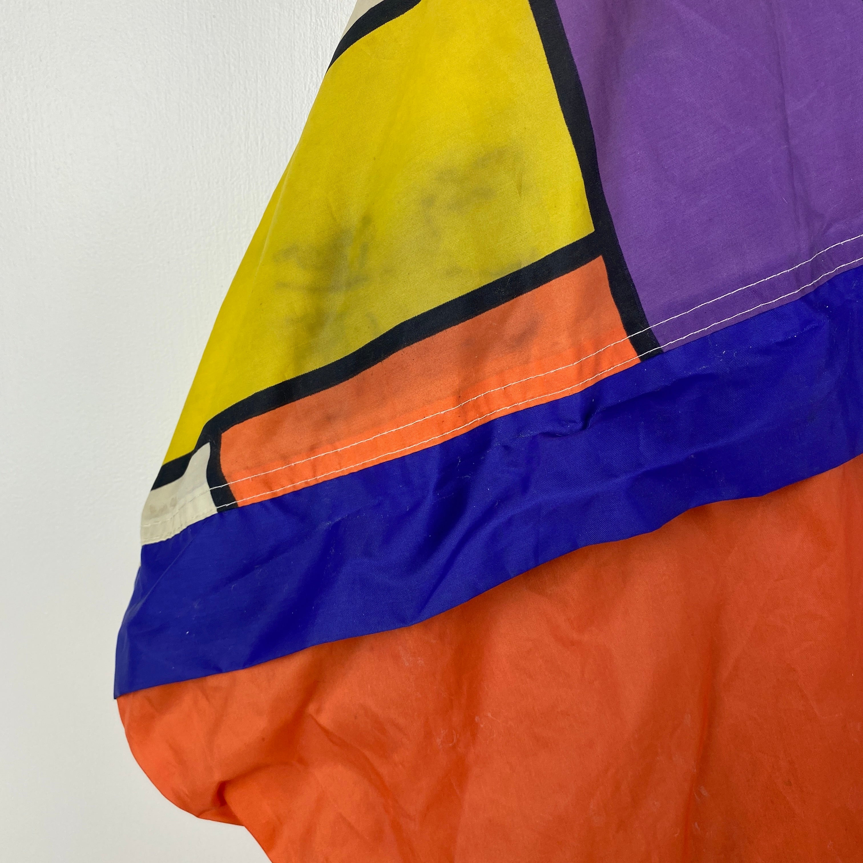 Helly Hansen Rain Jacket, Size L, Vintage 90's Retro Jacket, Distressed