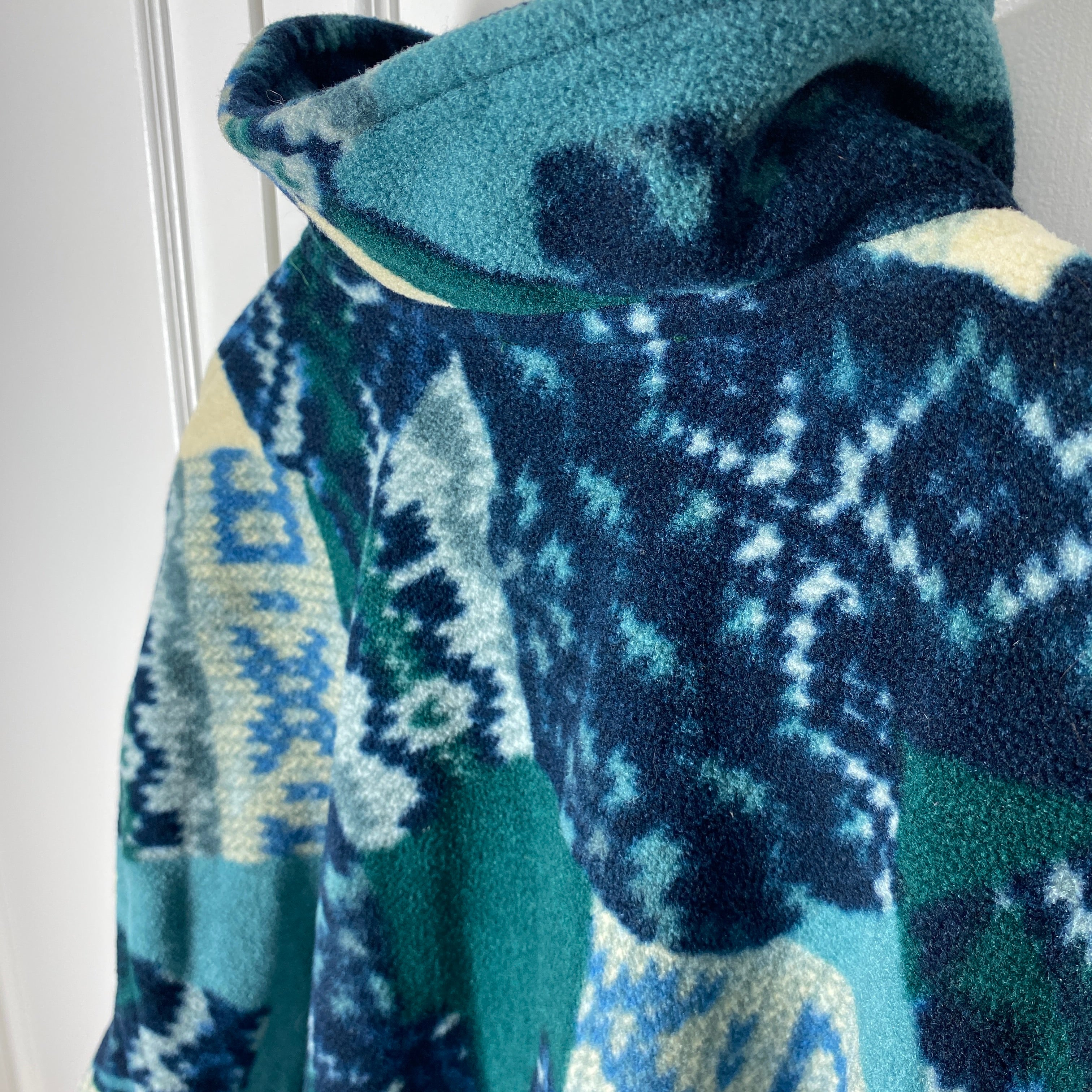 Fila Vintage Fleece Jacket, Size XL, Made in Italy, 90’s