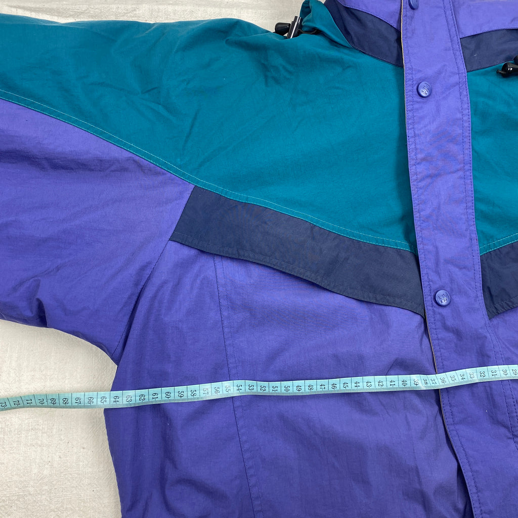 Helly Hansen Jacket, Fleece Lined, Size M, Vintage 90's Retro Jacket