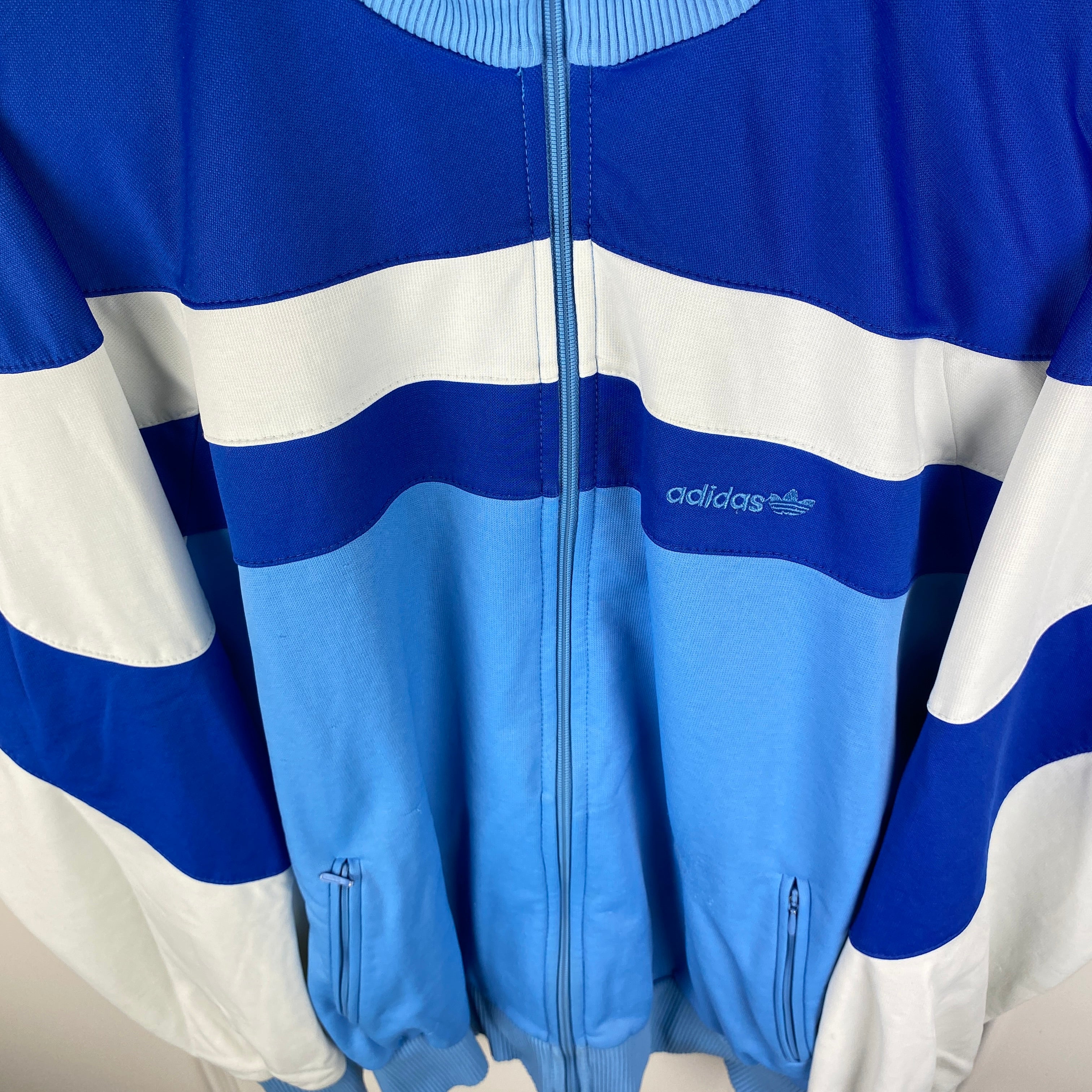 Adidas Vintage Track Jacket, Size L, Made in West Germany, 80’s/90’s