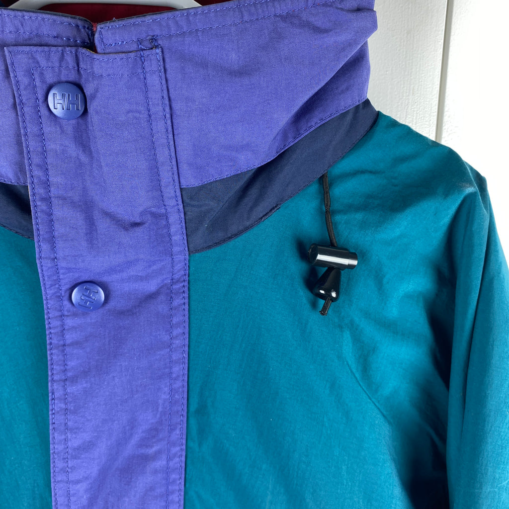 Helly Hansen Jacket, Fleece Lined, Size M, Vintage 90's Retro Jacket