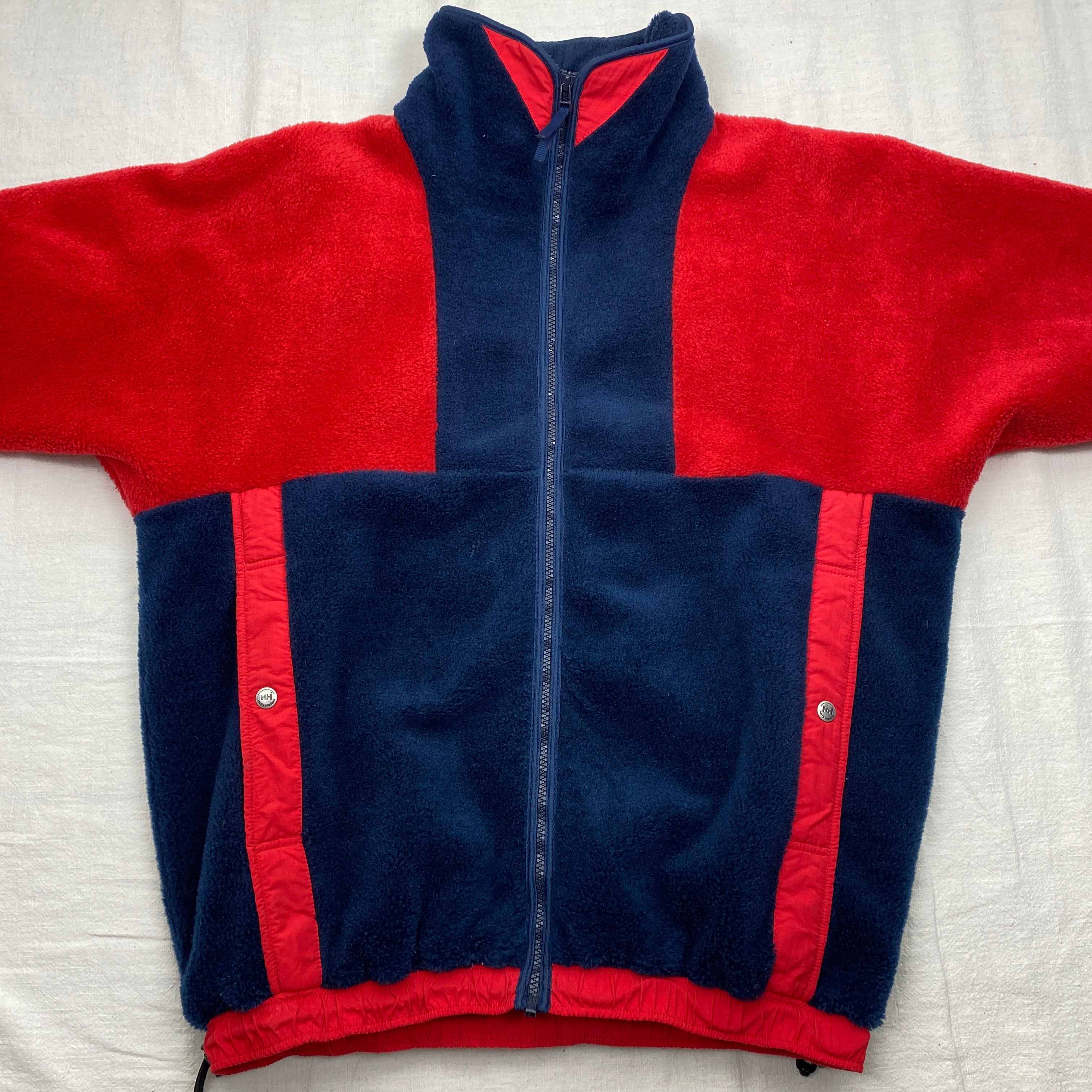 Helly Hansen Vintage Fleece Jacket, Size M, Polar Fleece, Made in Portugal, 90’s