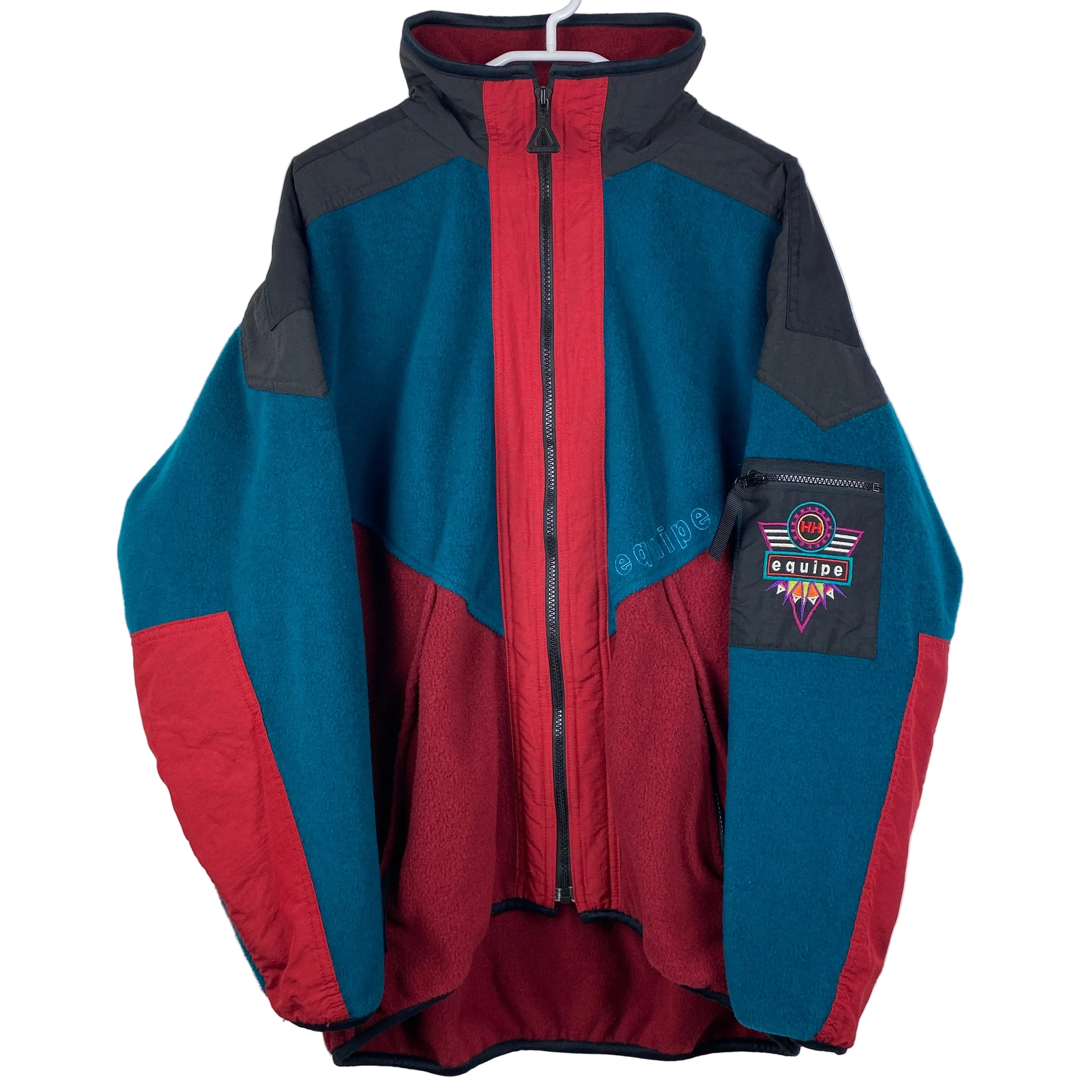 Helly Hansen Vintage Fleece Jacket, Size L, Made in USA, 90’s