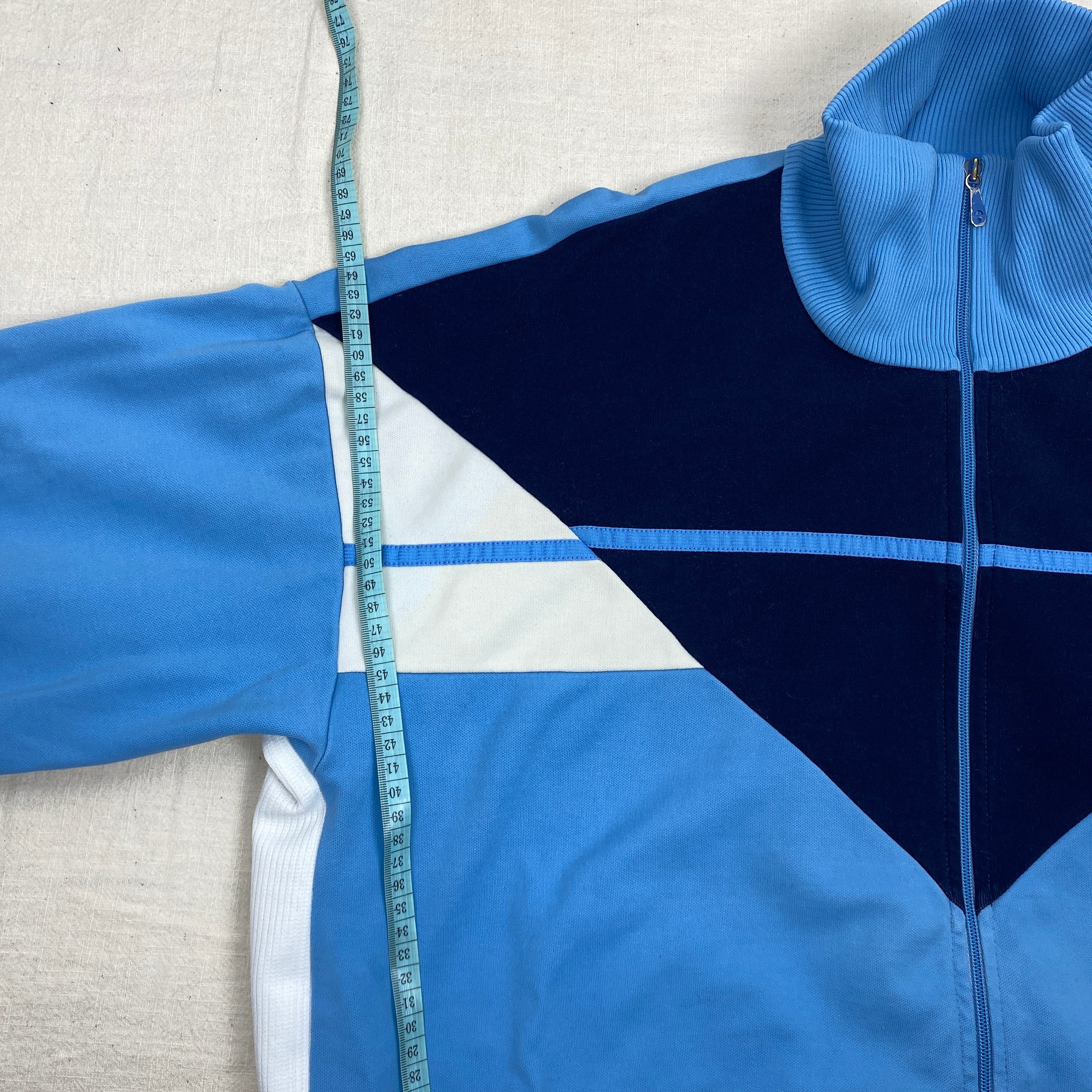 Adidas Vintage Track Jacket, Size L, Made in Yugoslavia, 80’s/90’s