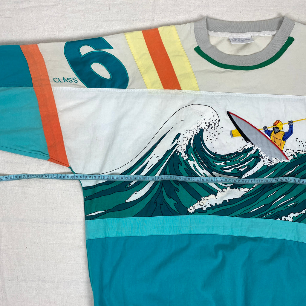 Adidas Vintage Sweatshirt, Size XL, Devils Toenail, Amuza River, 90’s
