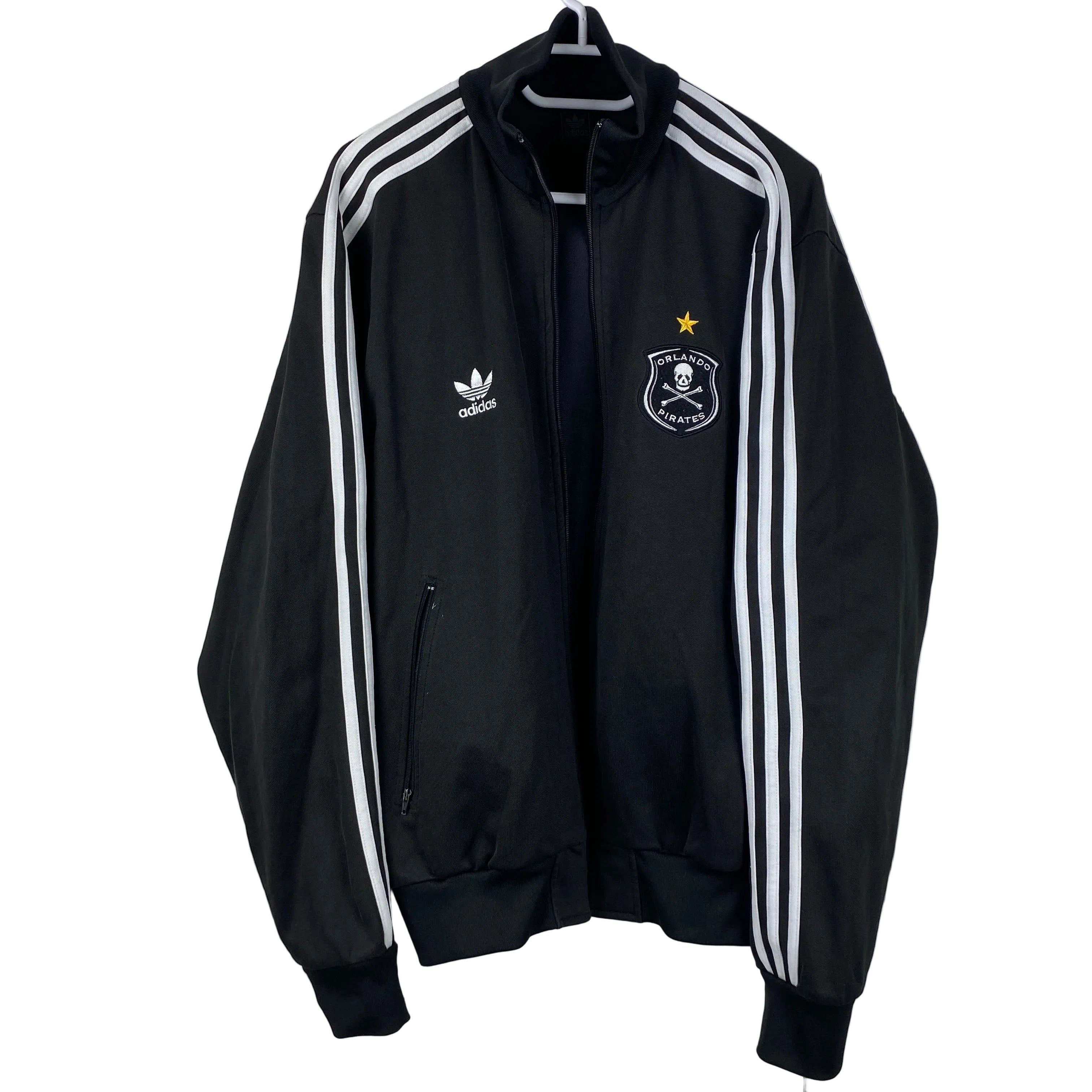 Adidas Vintage Track Jacket, Size L, Orlando Pirates, 2000’s
