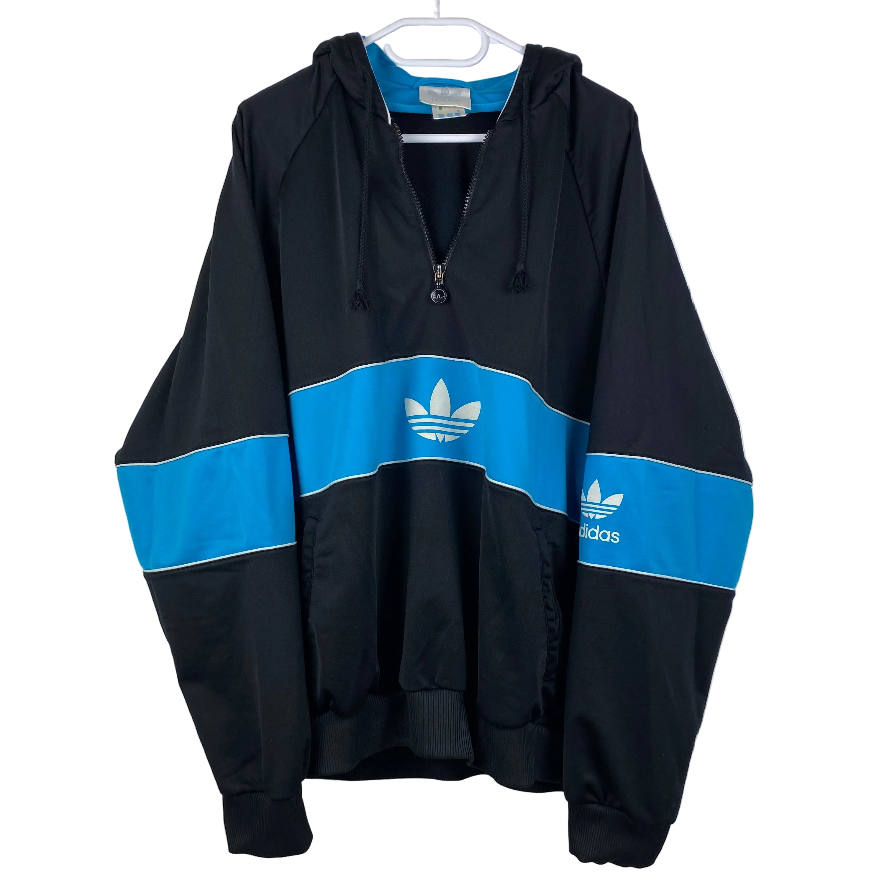 Adidas Vintage Track Jacket, Size L, Hoodie, 90’s