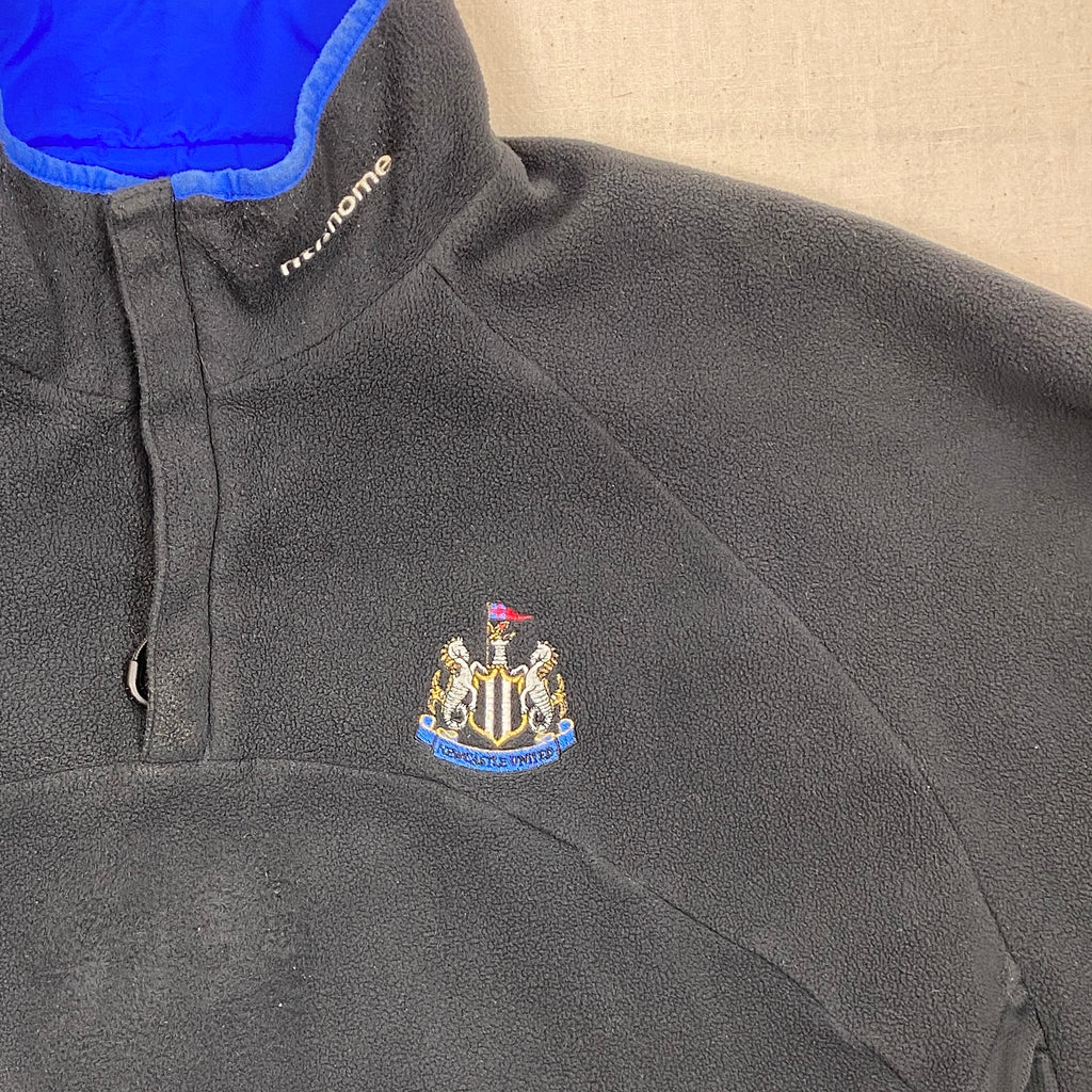 Adidas Vintage Fleece Jacket, Size M, Newcastle United, 90s/Y2K