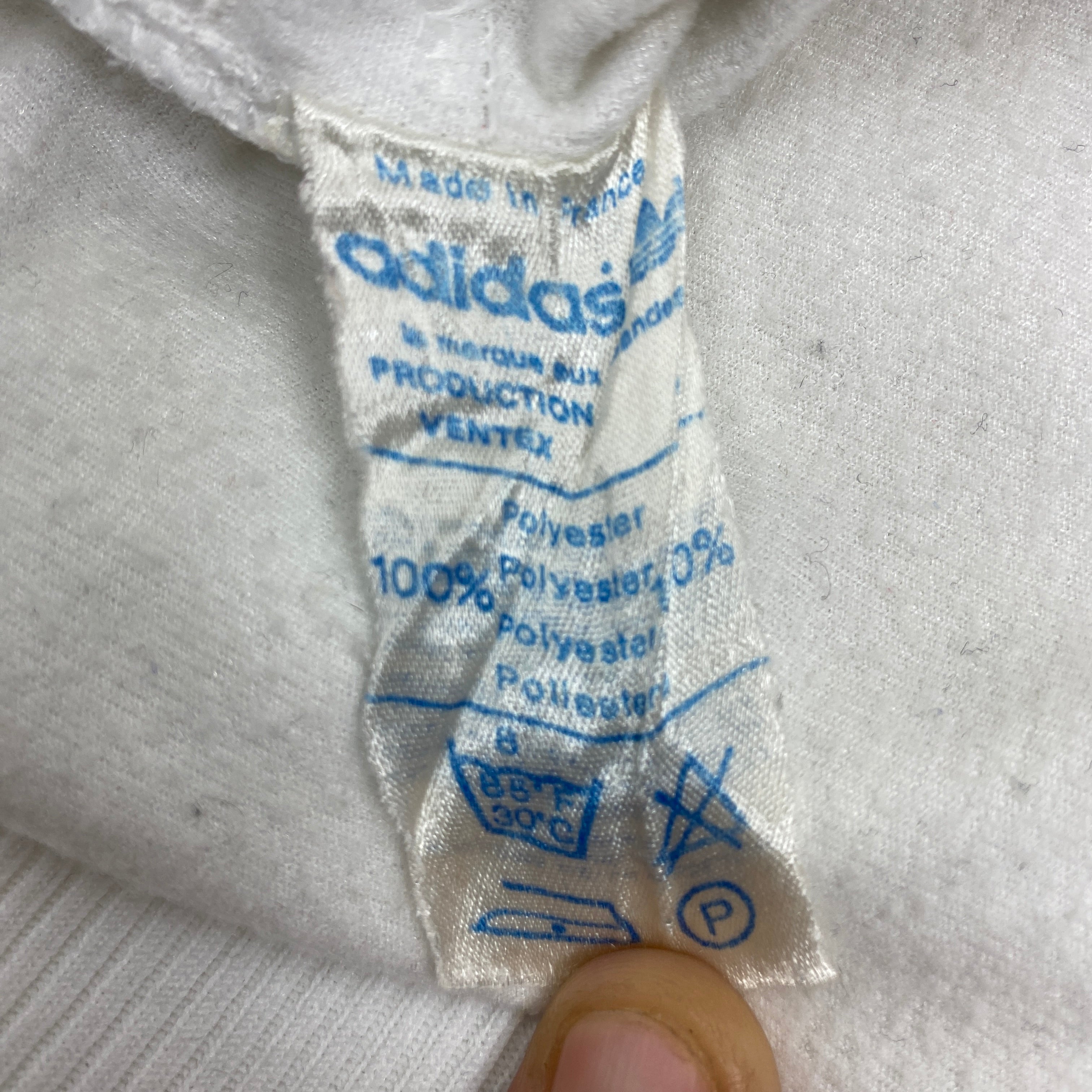 Adidas Vintage Track Jacket, Size M, Made in France, 70’s/80’s