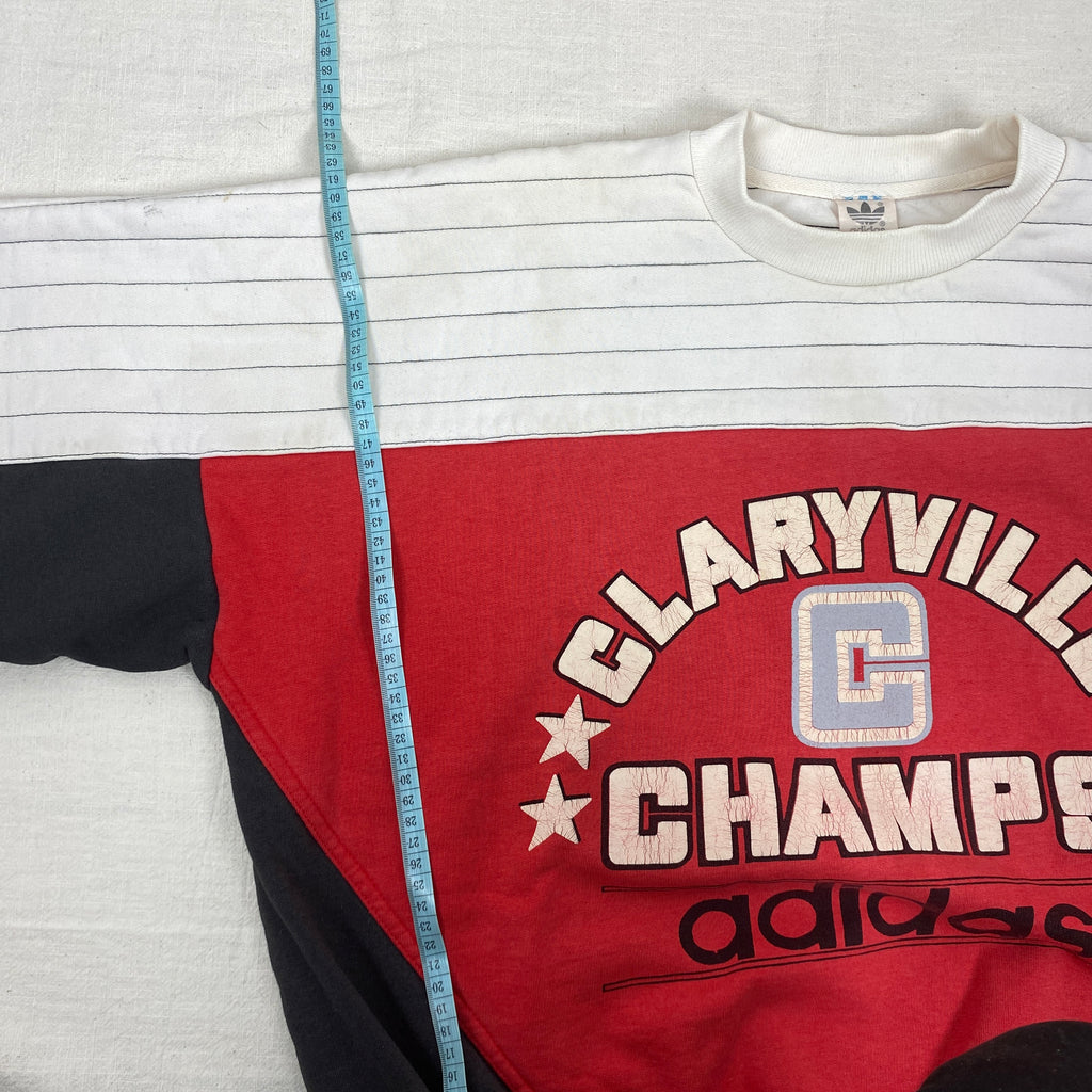 Adidas Vintage Sweatshirt, Size L, Claryville Champs, 90’s