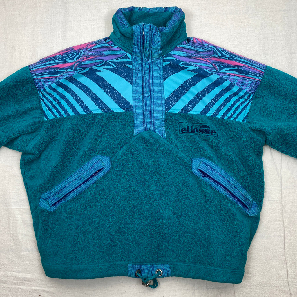 Ellesse Vintage Fleece Jacket, Size M, 90’s