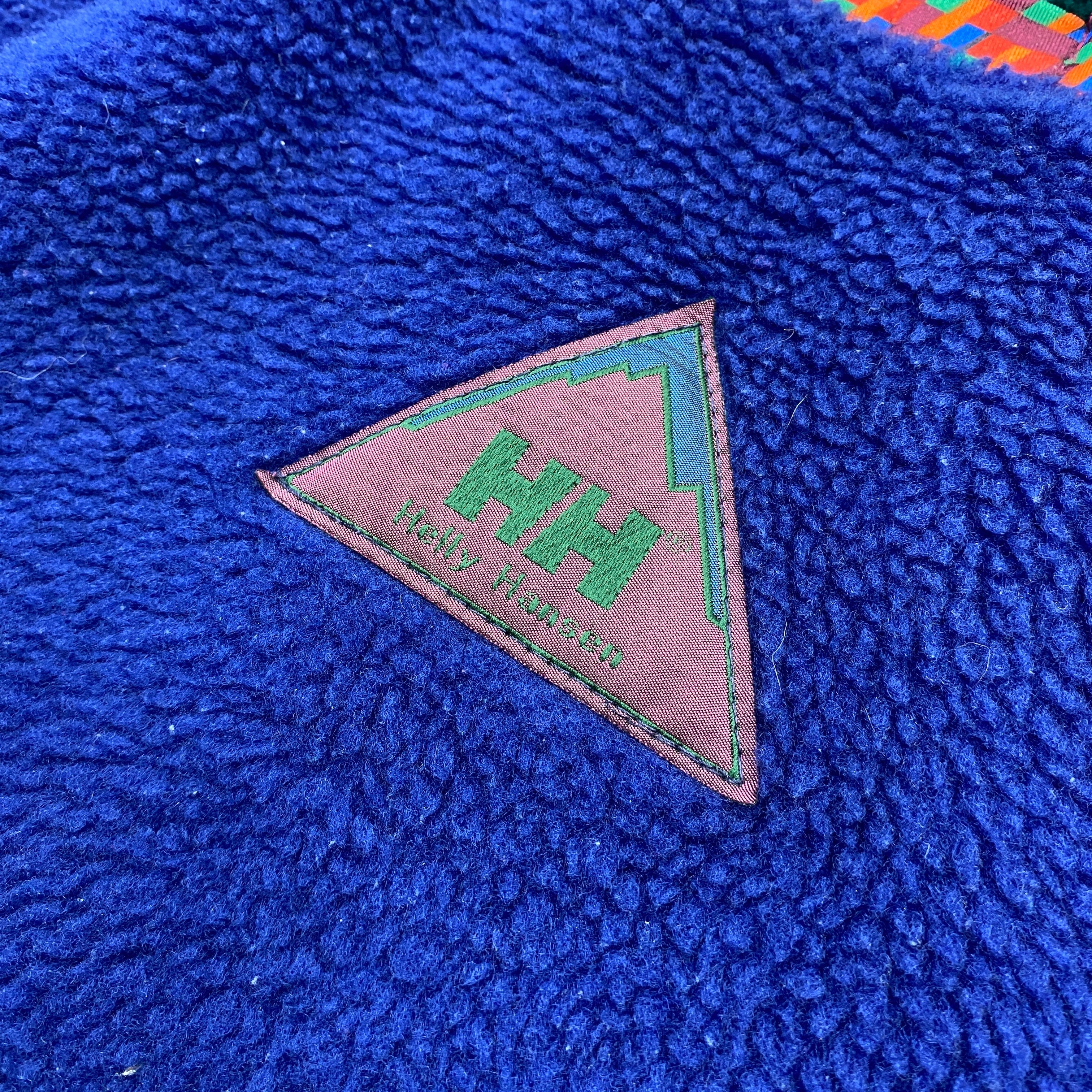 Helly Hansen Vintage Fleece Jacket, Size M, Polar Fleece, 90’s