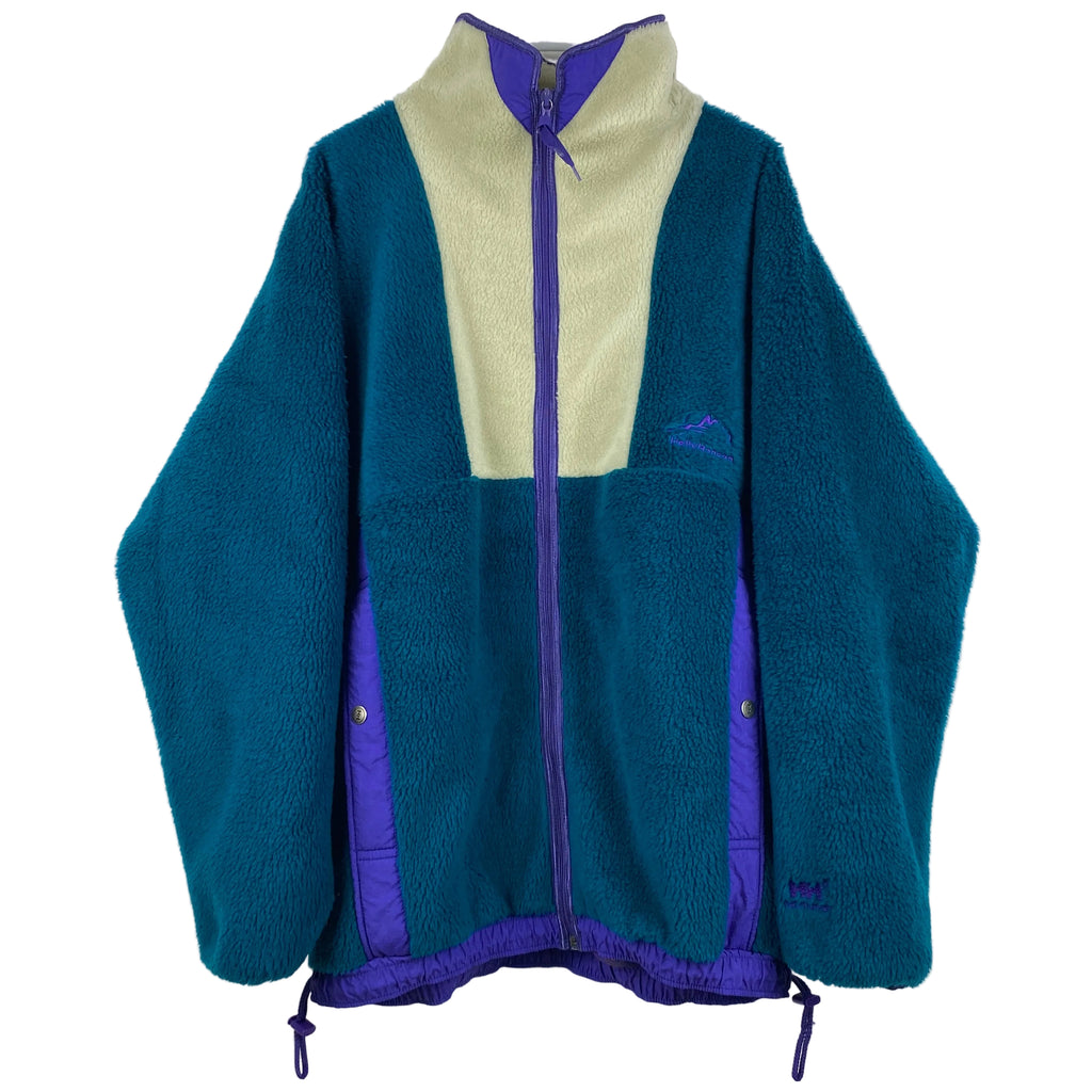 Helly Hansen Vintage Fleece Jacket, Size L, Polar Fleece, 90’s