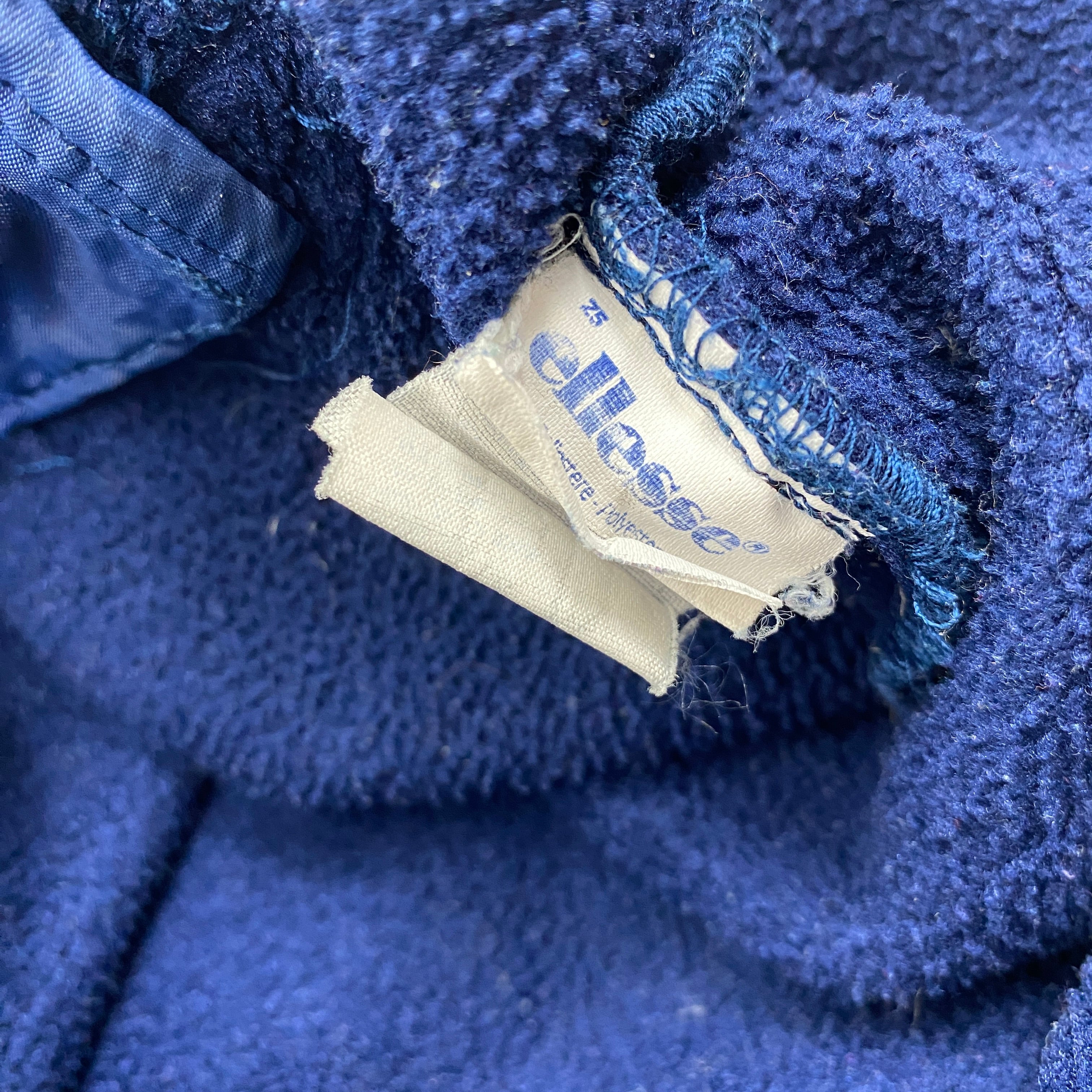 Ellesse Vintage Fleece Jacket, Size L, 90’s