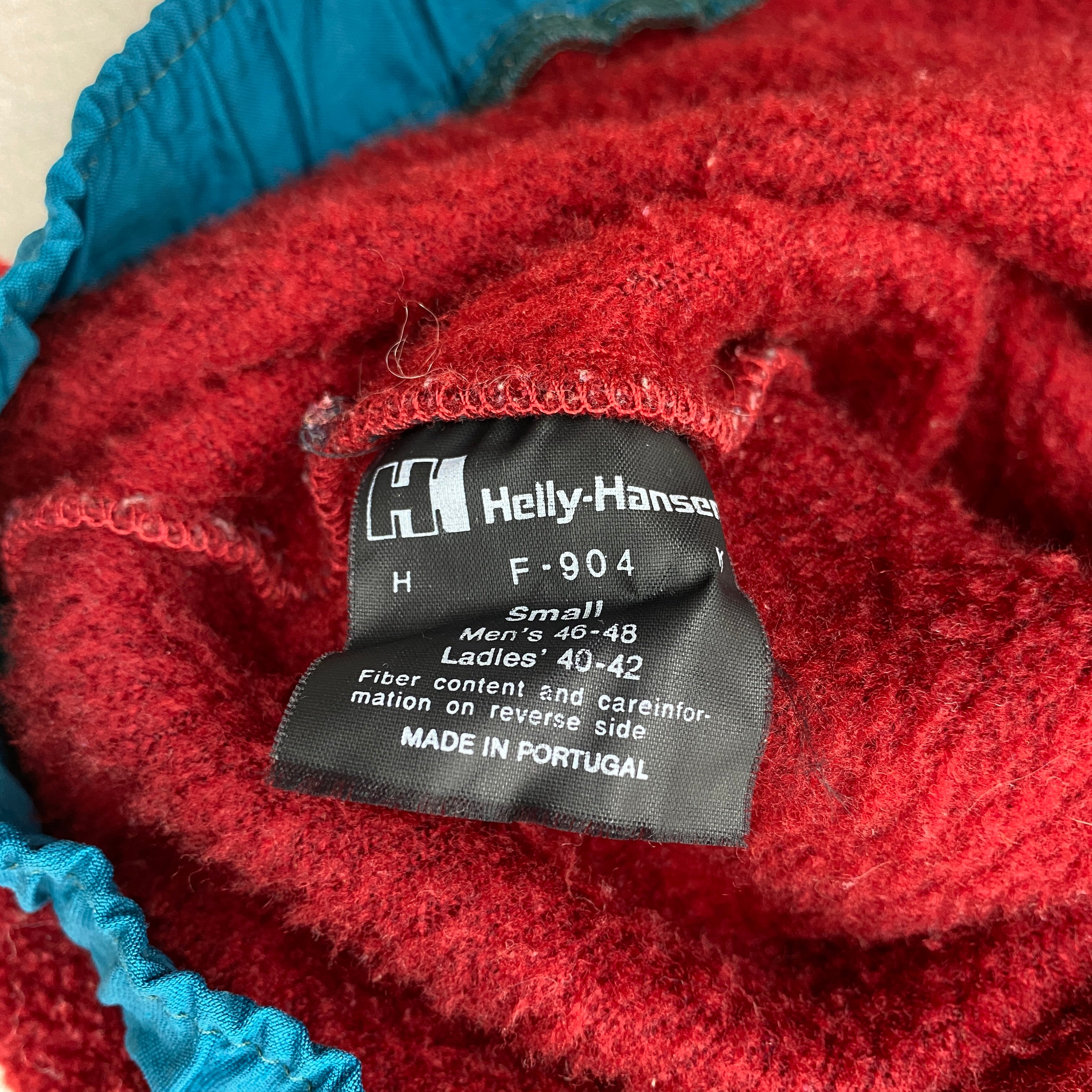 Helly Hansen Vintage Fleece Jacket, Size S, Polar Fleece, 90’s
