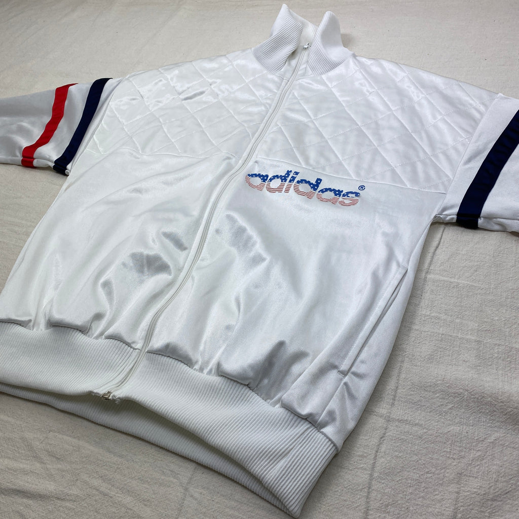 Adidas Vintage Track Jacket, Size M, Made in France, 70’s/80’s