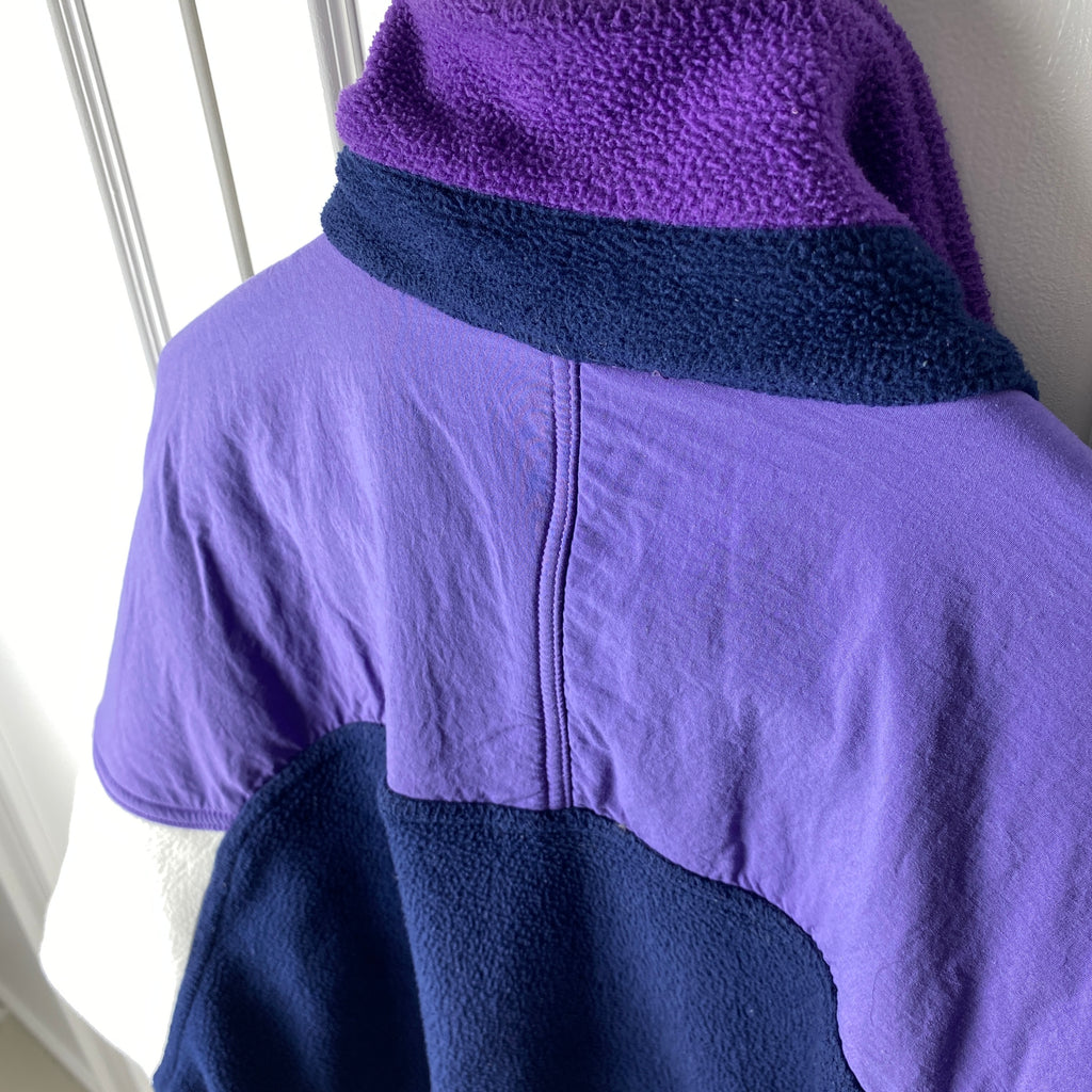 Adidas Vintage Fleece Jacket, Size L, Full Zip, 90’s