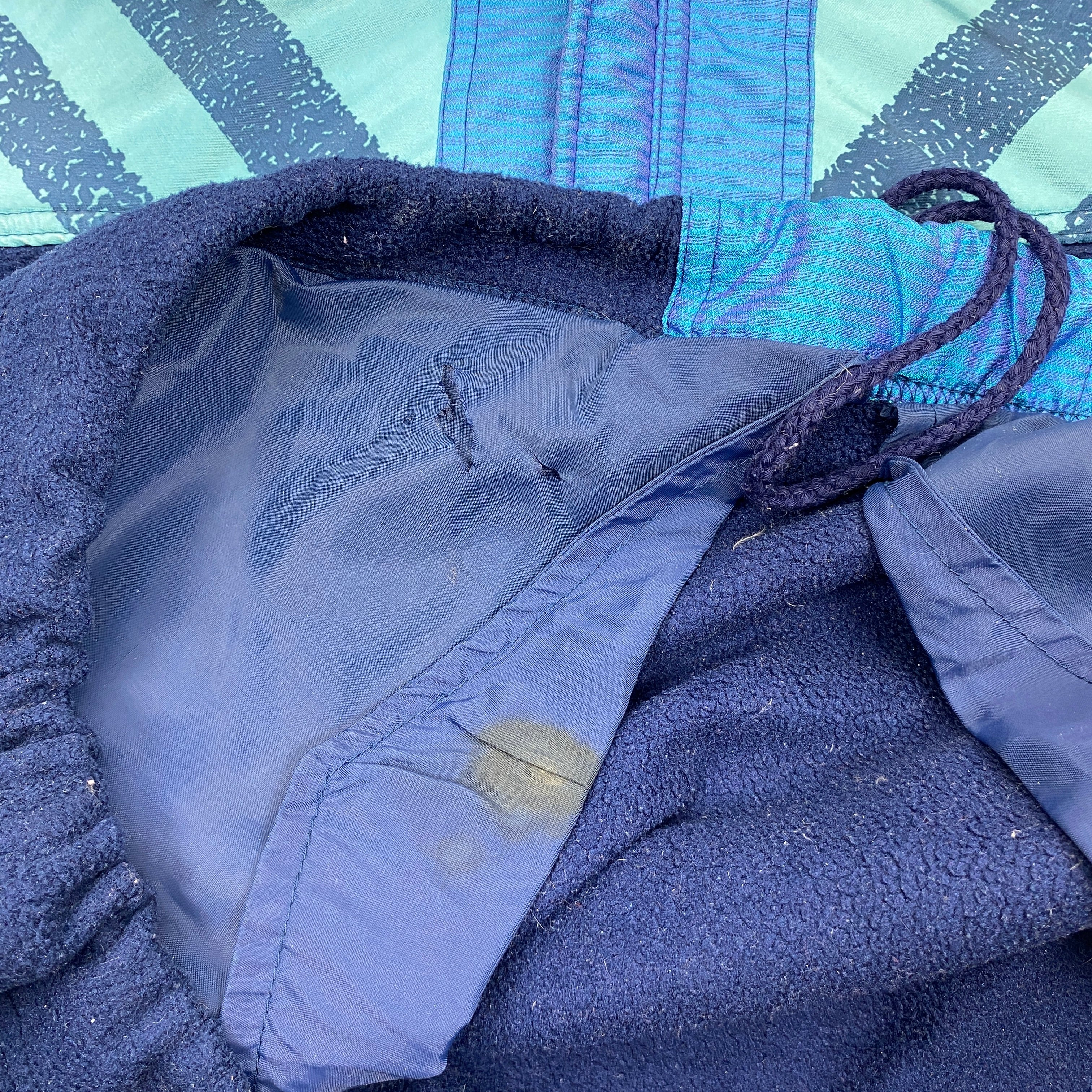 Ellesse Vintage Fleece Jacket, Size L, 90’s