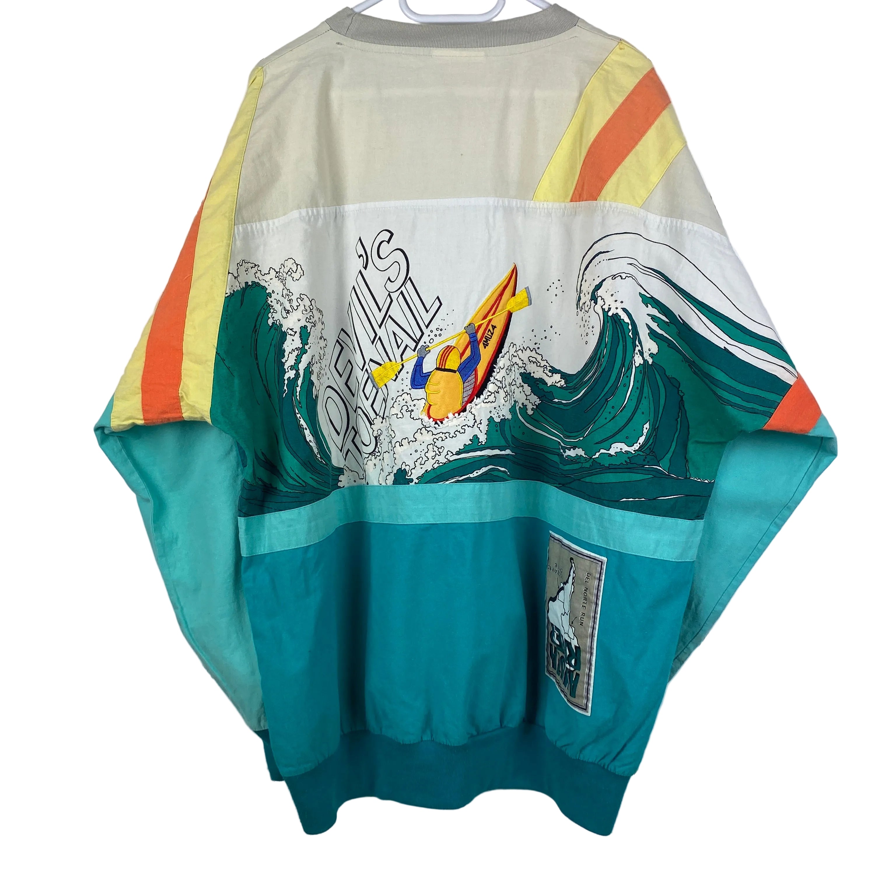 Adidas Vintage Sweatshirt, Size XL, Devils Toenail, Amuza River, 90’s