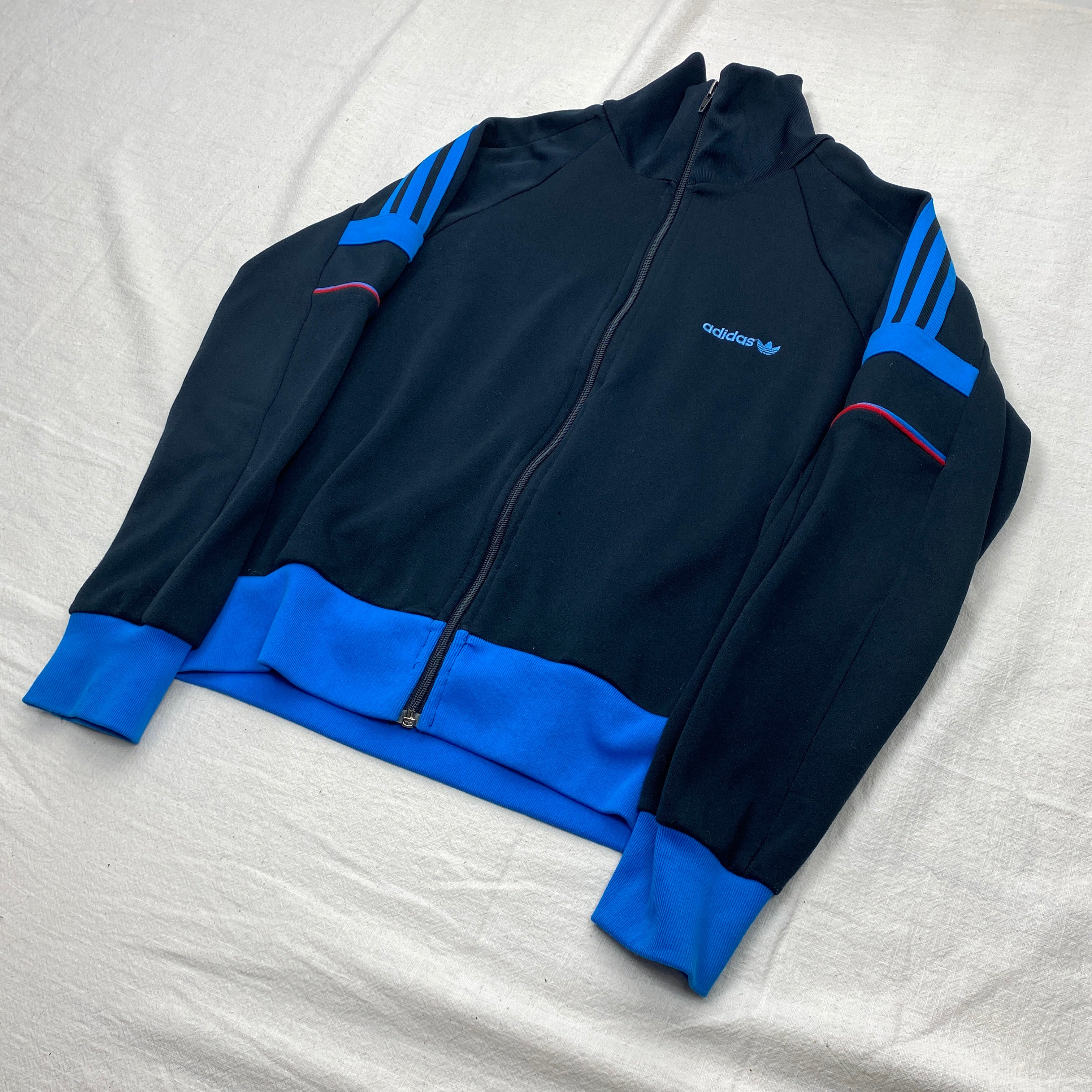Adidas Vintage Track Jacket, Size S, Made in Europe, 70’s/80’s