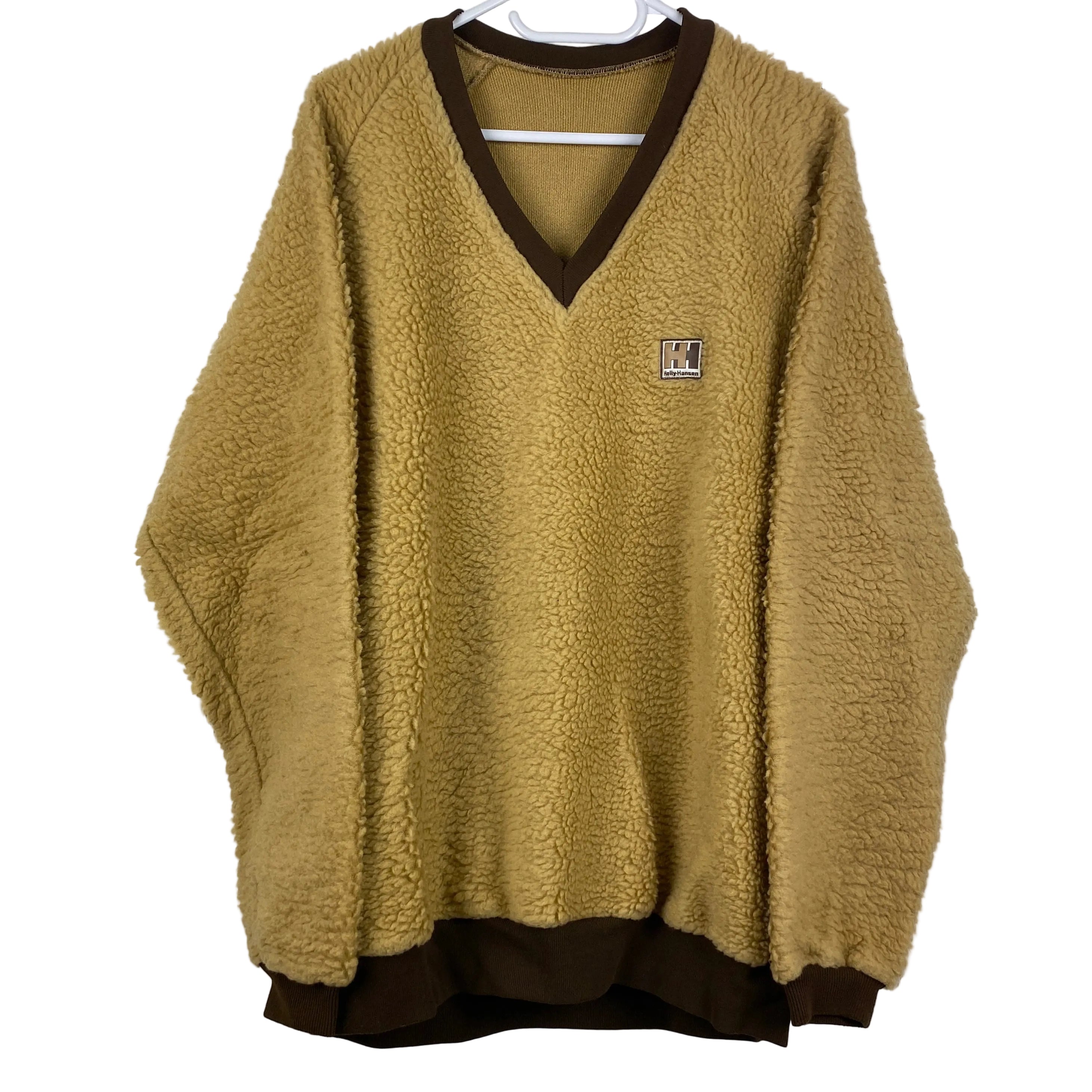 Helly Hansen Vintage Fleece Sweatshirt, Size M/L, Made in Norway, 80’s